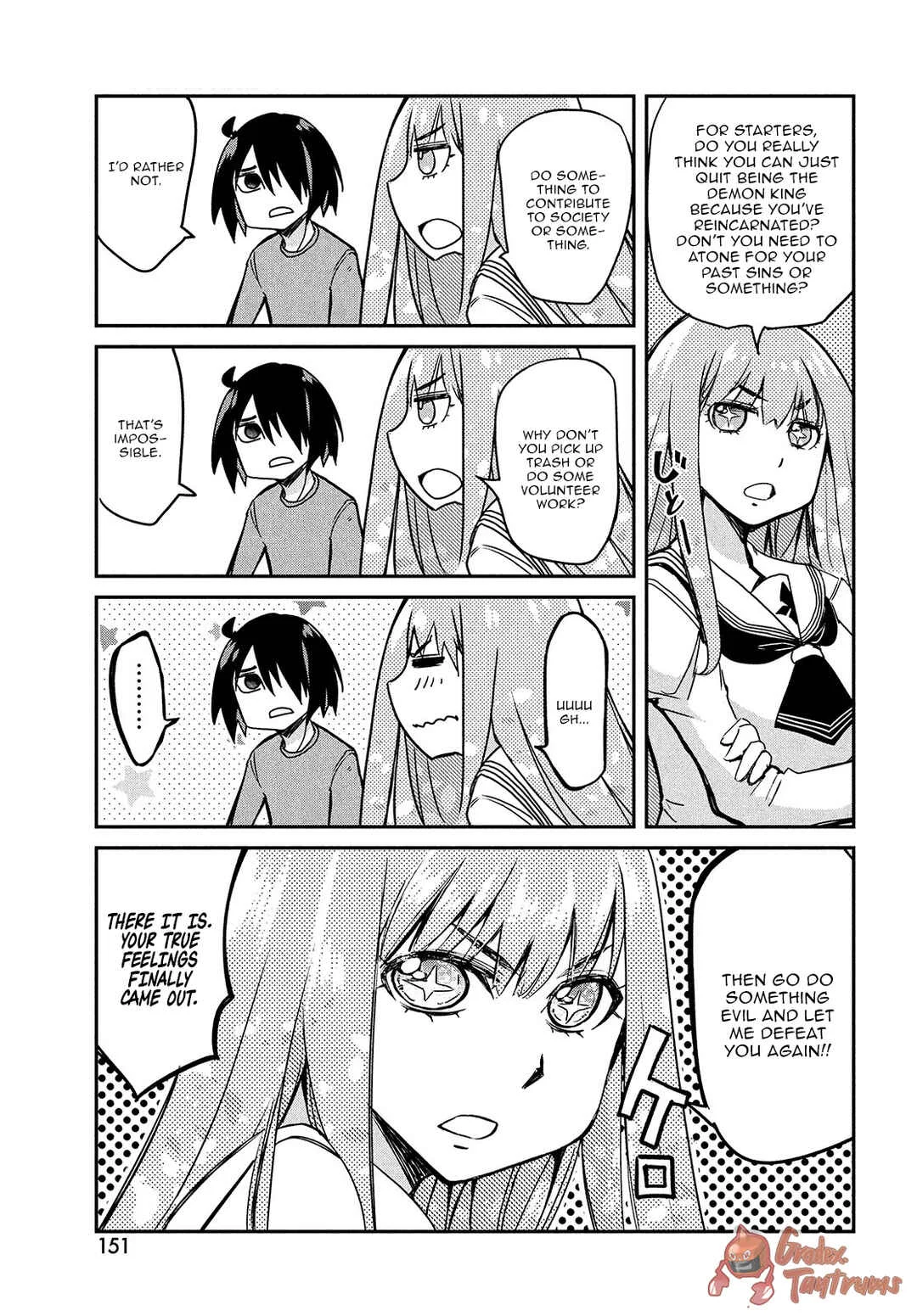 Hanaori-san wa Tensei Shite mo Kenka ga Shitai Chapter 1: The Hero and Demon king - Page 16