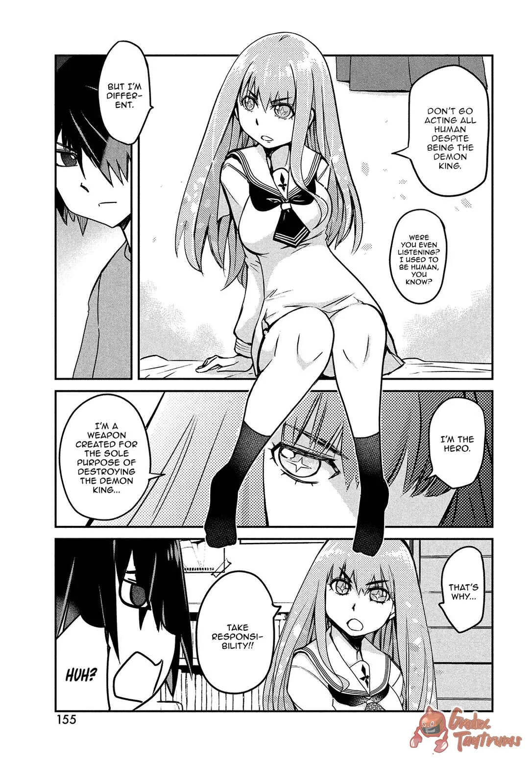 Hanaori-san wa Tensei Shite mo Kenka ga Shitai Chapter 1: The Hero and Demon king - Page 20