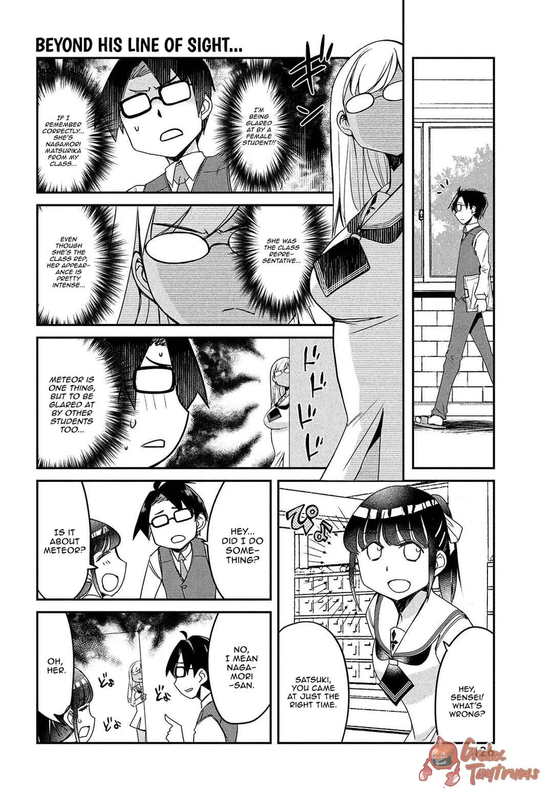 Hanaori-san wa Tensei Shite mo Kenka ga Shitai Chapter 3: The Mysterious Transfer Students - Page 4