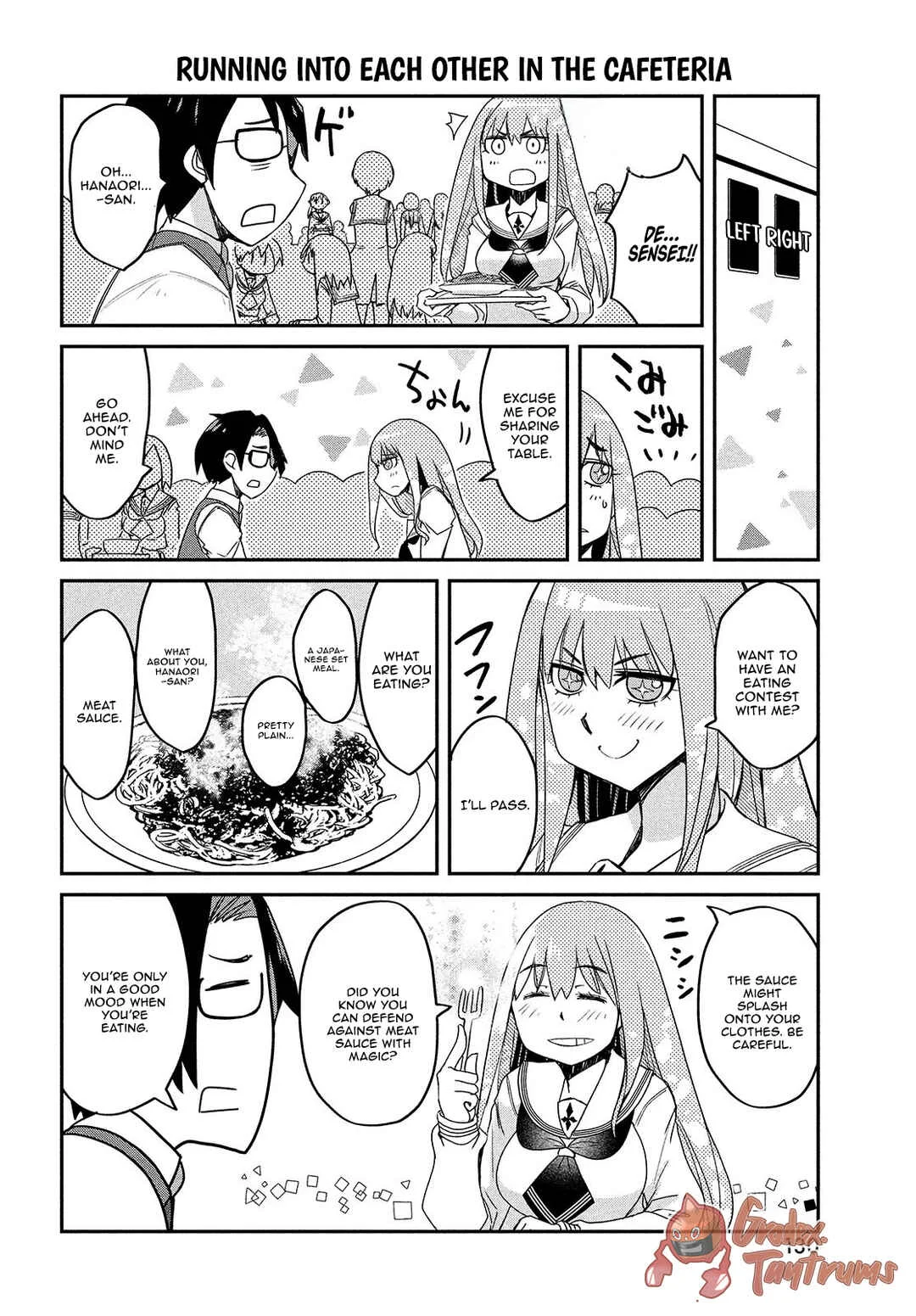 Hanaori-san wa Tensei Shite mo Kenka ga Shitai Chapter 3: The Mysterious Transfer Students - Page 8