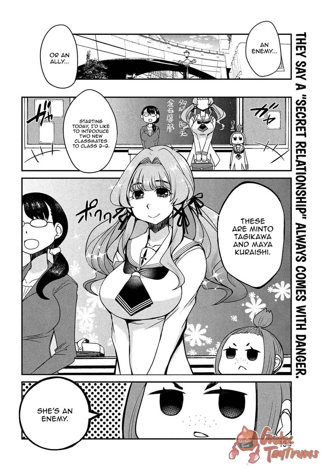Hanaori-san wa Tensei Shite mo Kenka ga Shitai Chapter 3: The Mysterious Transfer Students - Page 12