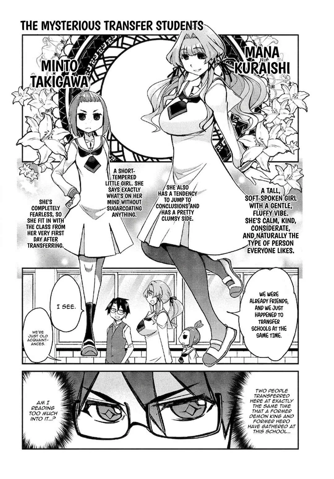 Hanaori-san wa Tensei Shite mo Kenka ga Shitai Chapter 4: The hero's power, The Demon king's power - Page 2