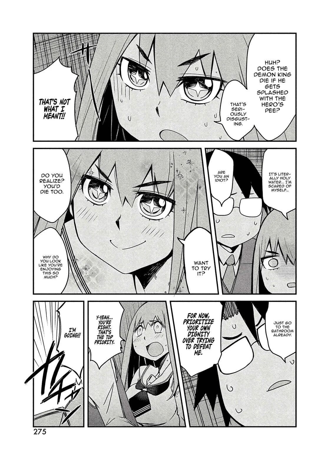 Hanaori-san wa Tensei Shite mo Kenka ga Shitai Chapter 4: The hero's power, The Demon king's power - Page 9