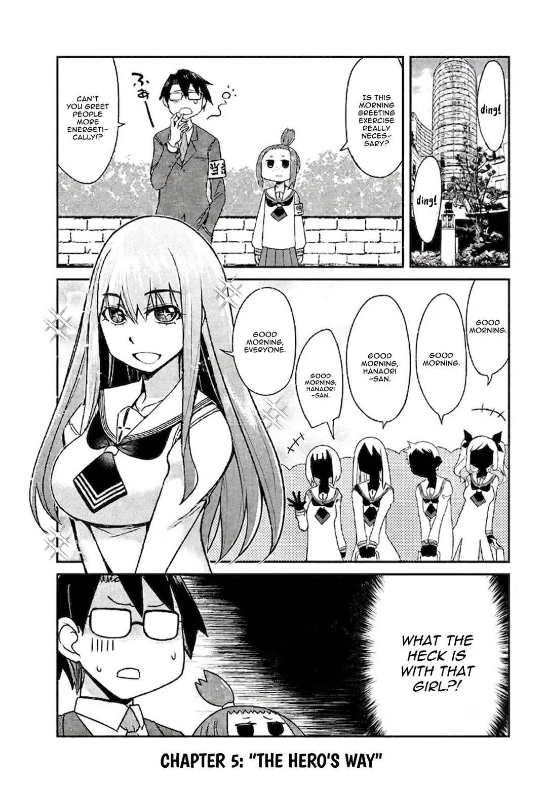 Hanaori-san wa Tensei Shite mo Kenka ga Shitai Chapter 5: The hero's Way - Page 1
