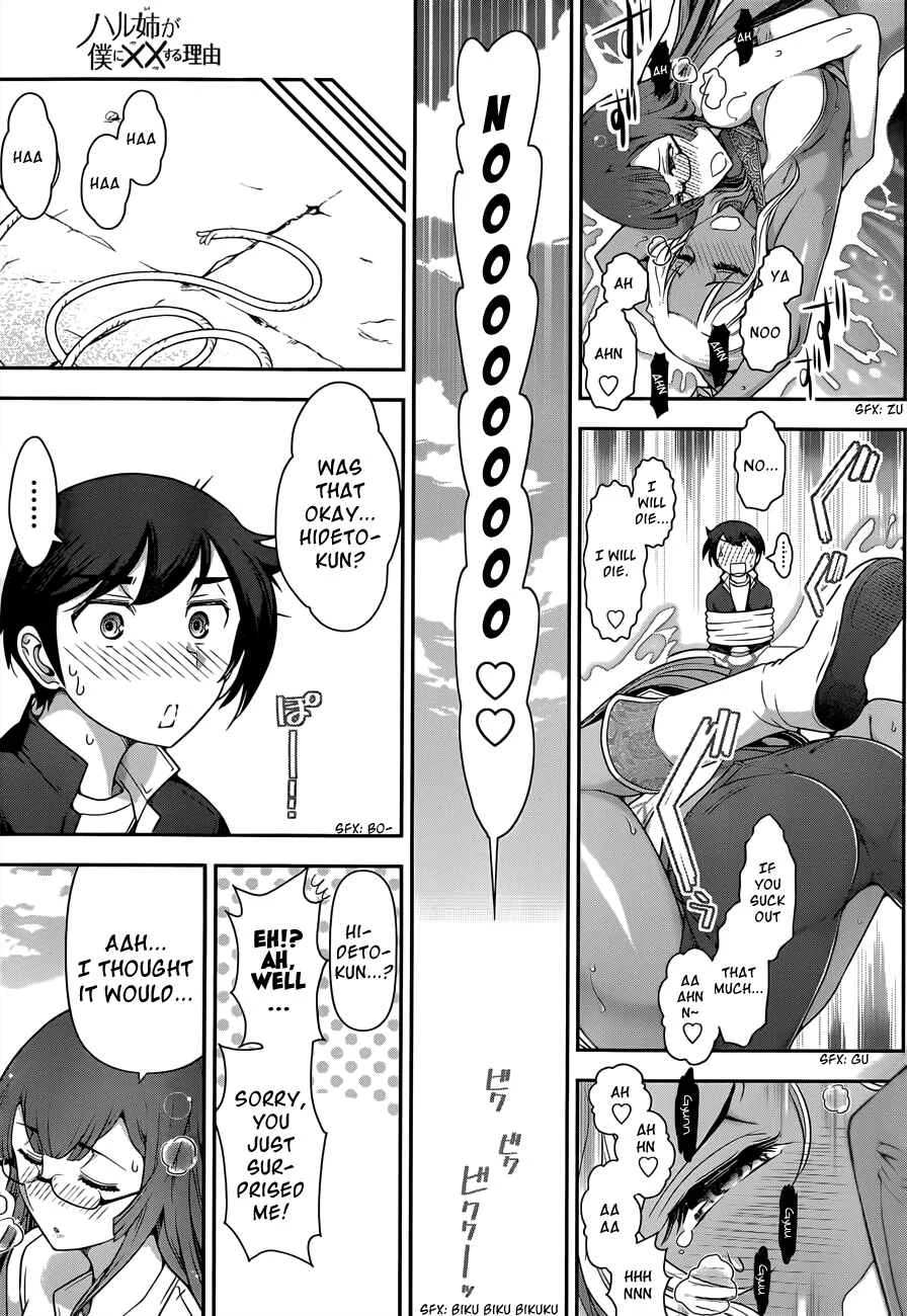 Haru-nee ga Boku ni XX Suru Riyuu Chapter 4: Haru-nee, you're just sucking too much in - Page 24