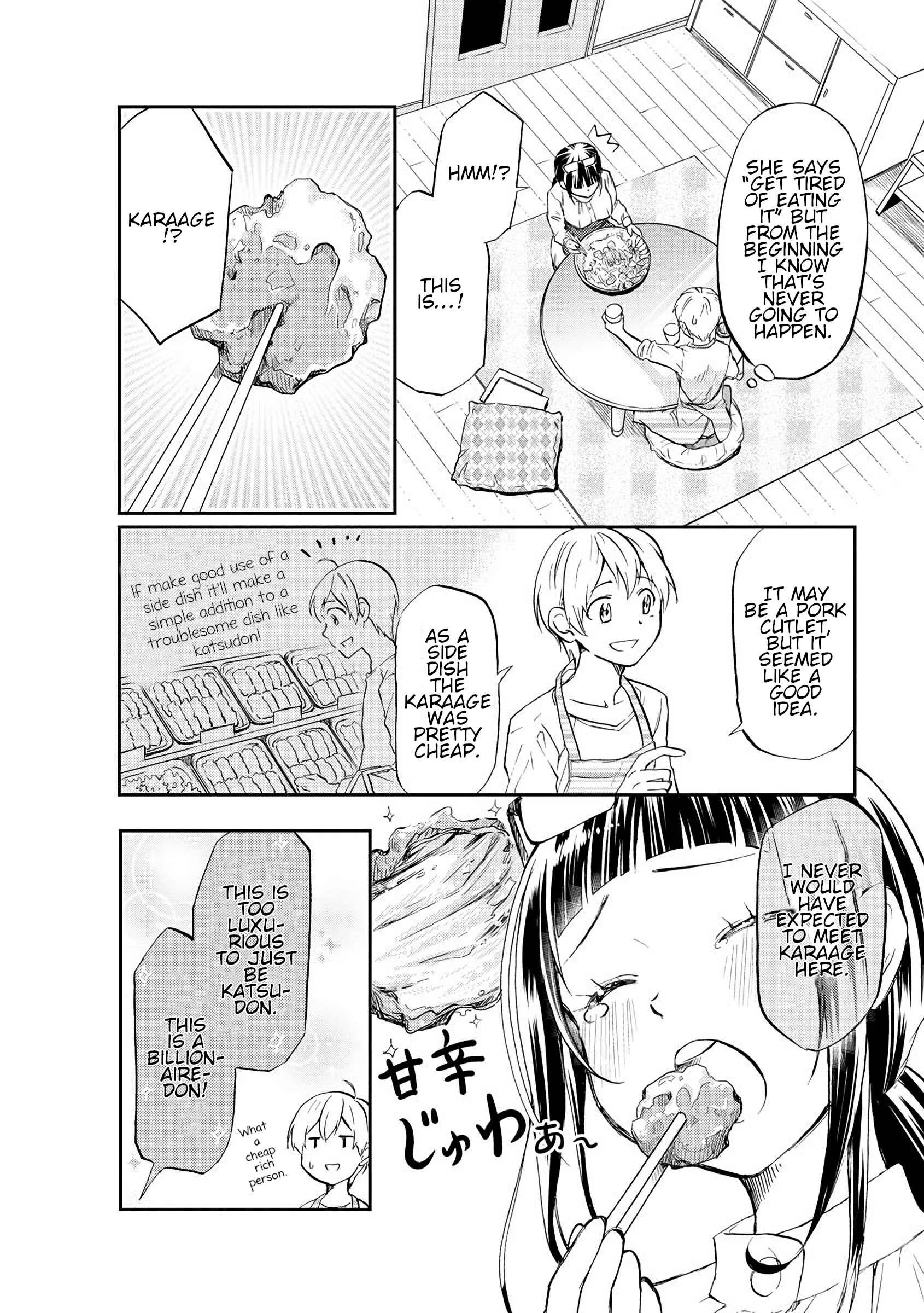 Harukawa-san wa Kyou mo Ueteiru Chapter 1: A Big Bowl of Karaage and Tonkatsu - Page 6