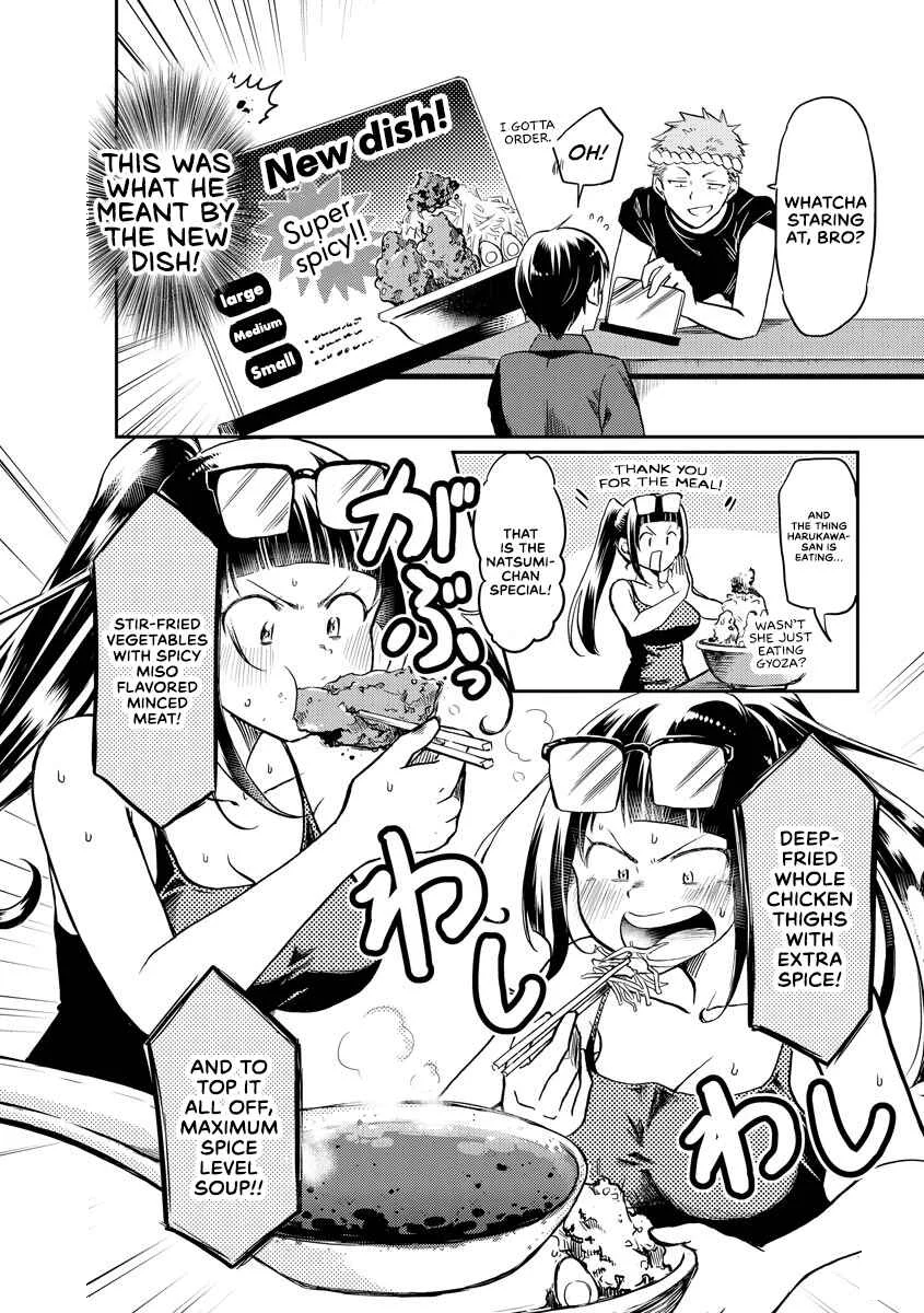 Harukawa-san wa Kyou mo Ueteiru Chapter 11: Supersized! Extra Spicy Ramen - Page 6