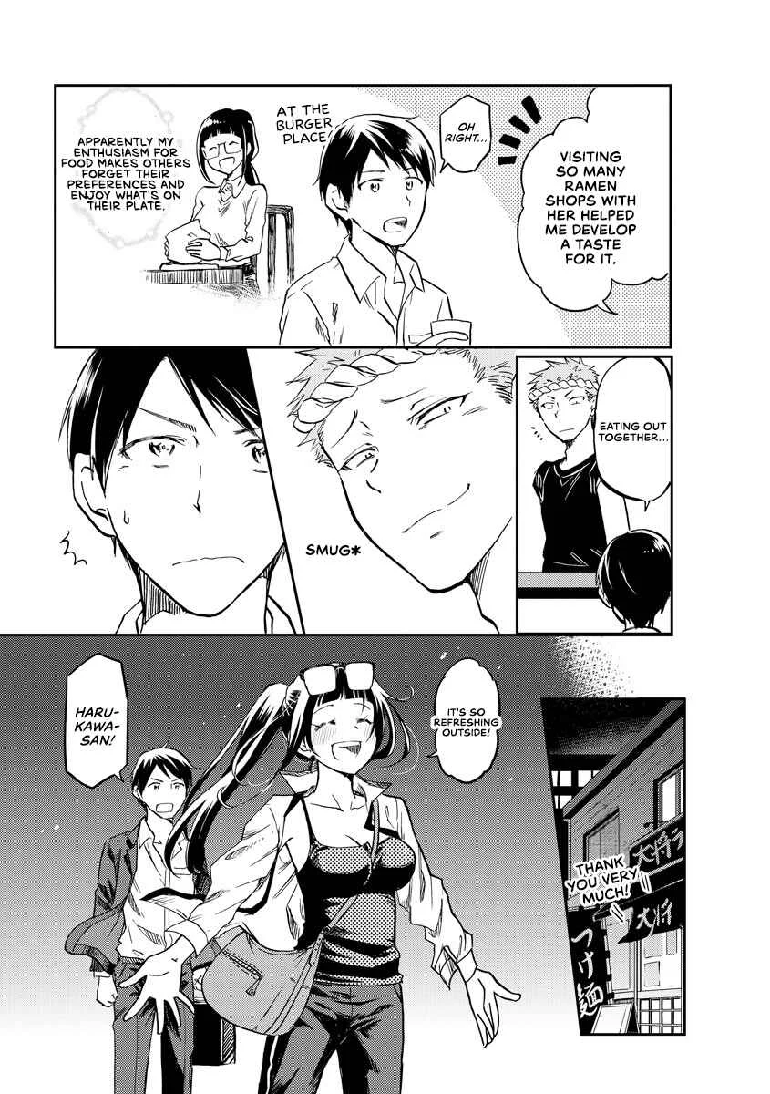 Harukawa-san wa Kyou mo Ueteiru Chapter 11: Supersized! Extra Spicy Ramen - Page 11