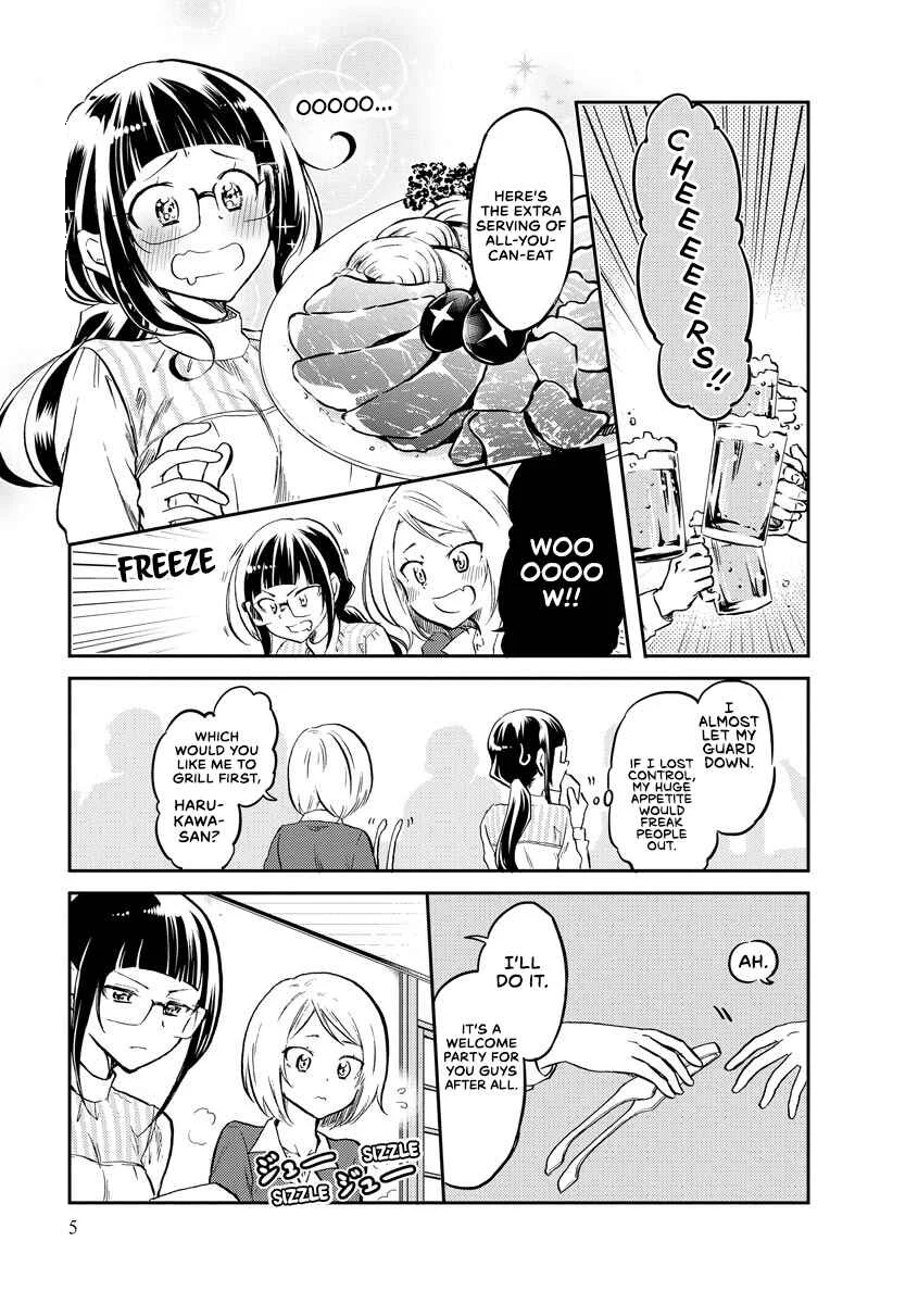 Harukawa-san wa Kyou mo Ueteiru Chapter 12: Premium Kalbi for 2000 yen a plate! - Page 3