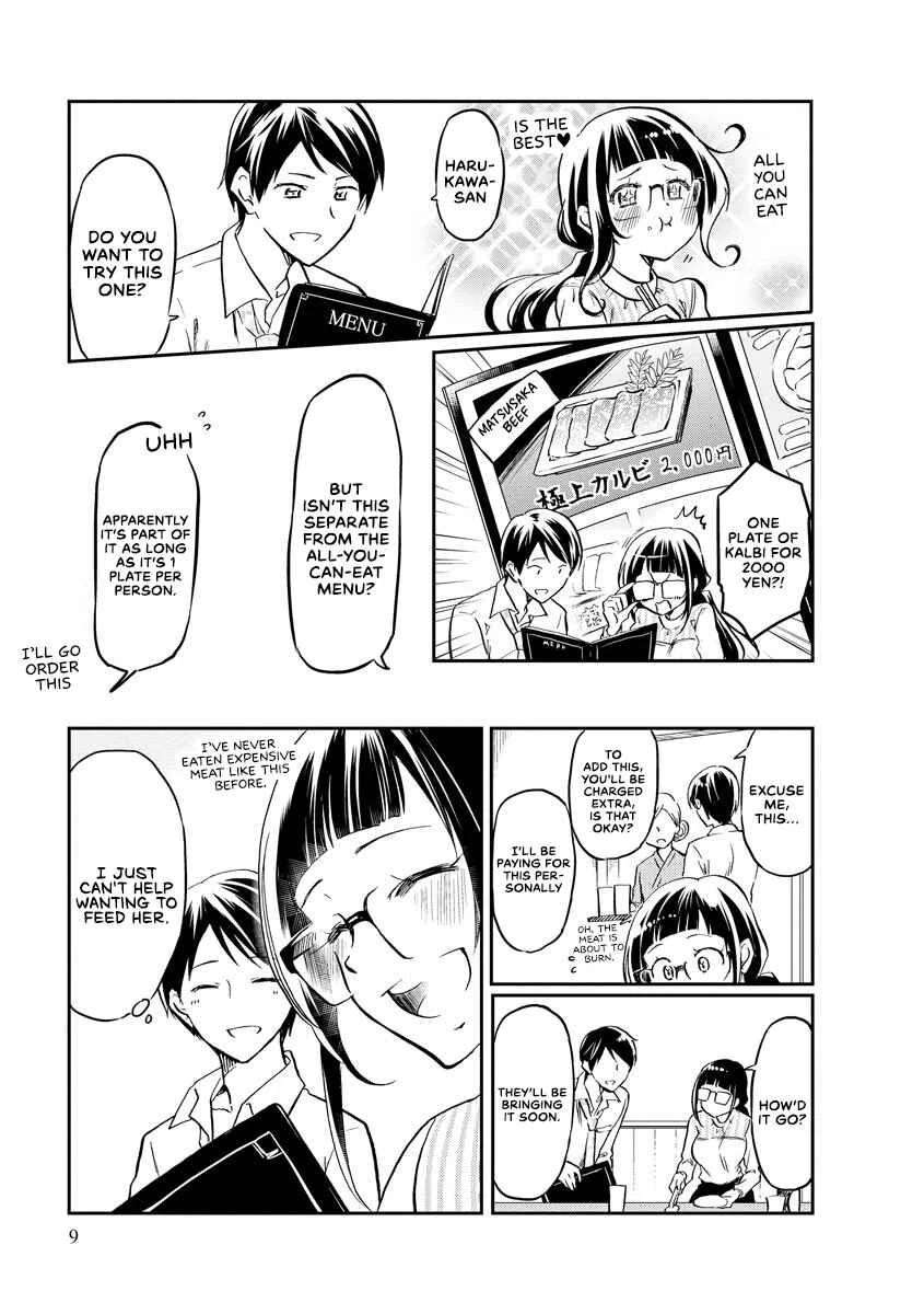 Harukawa-san wa Kyou mo Ueteiru Chapter 12: Premium Kalbi for 2000 yen a plate! - Page 7