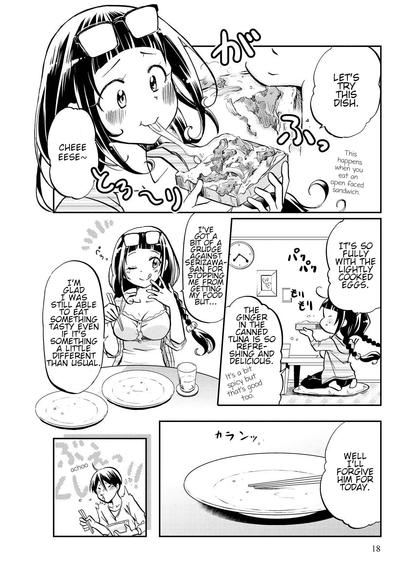 Harukawa-san wa Kyou mo Ueteiru Chapter 2: Super Sized Gyuudon. - Page 8