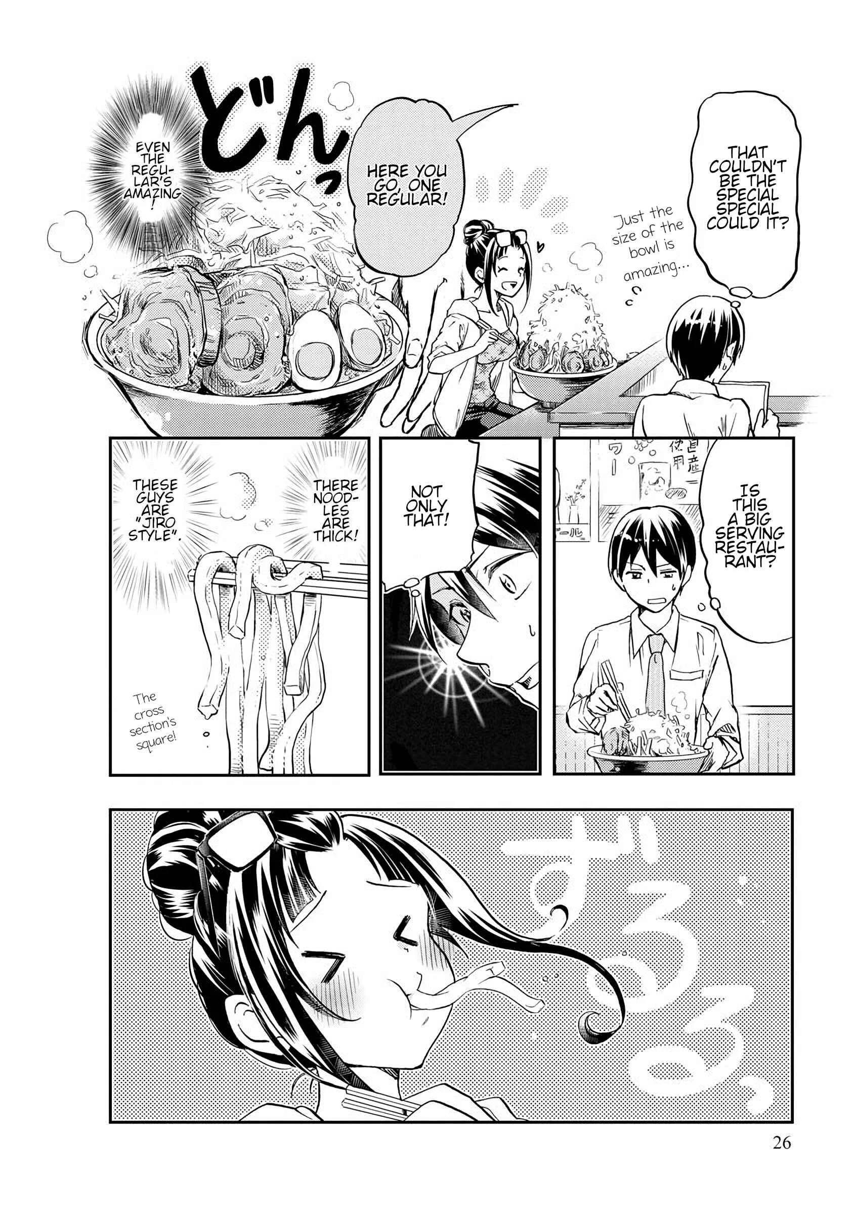 Harukawa-san wa Kyou mo Ueteiru Chapter 3: Special Special Extra Large Ramen - Page 8