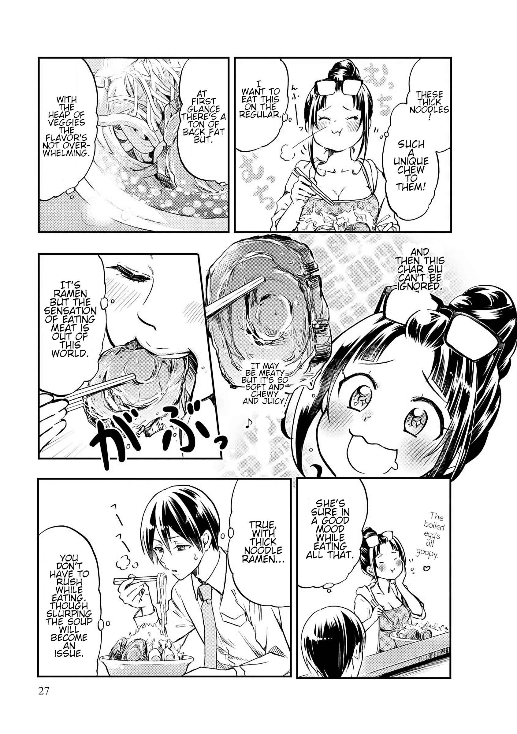 Harukawa-san wa Kyou mo Ueteiru Chapter 3: Special Special Extra Large Ramen - Page 9