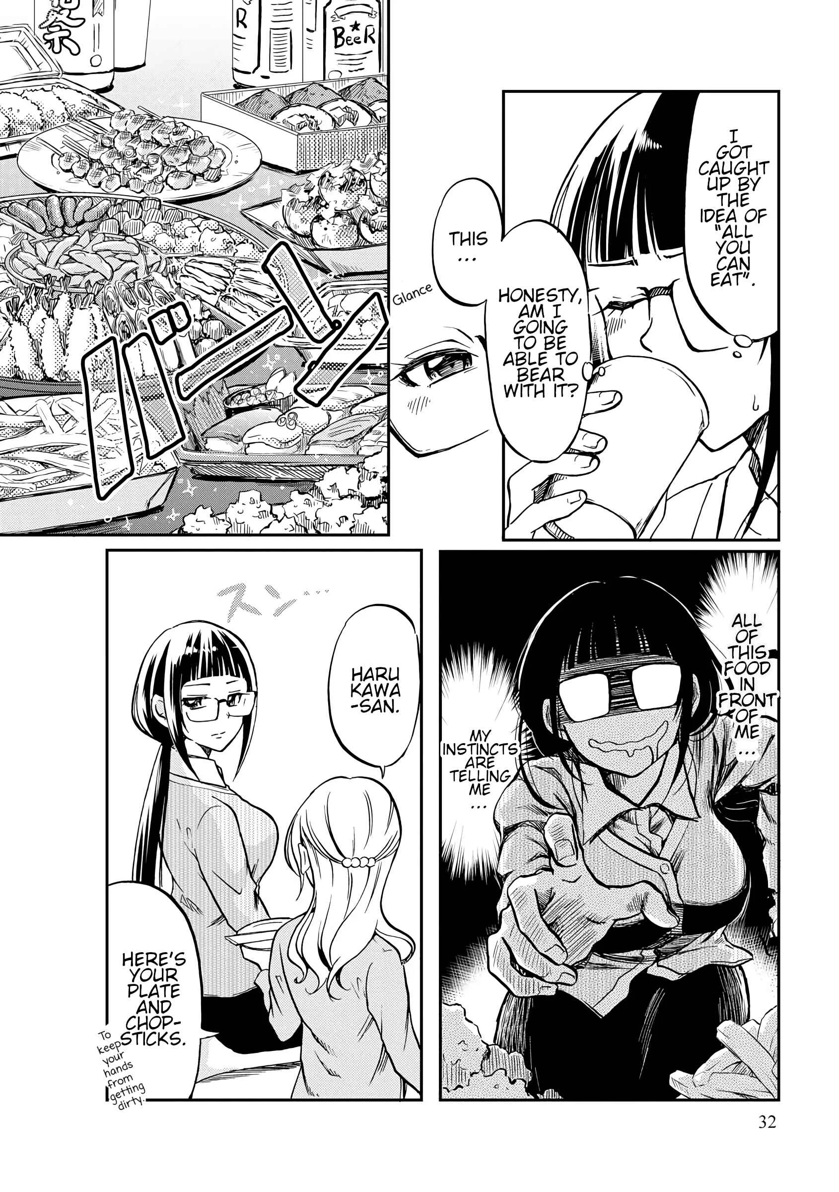 Harukawa-san wa Kyou mo Ueteiru Chapter 4: All You Can Eat At The Flower Viewing Party - Page 2