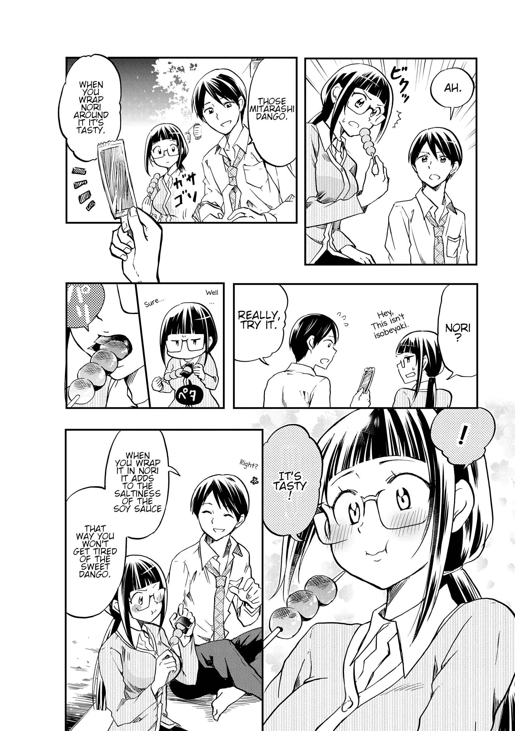 Harukawa-san wa Kyou mo Ueteiru Chapter 4: All You Can Eat At The Flower Viewing Party - Page 6