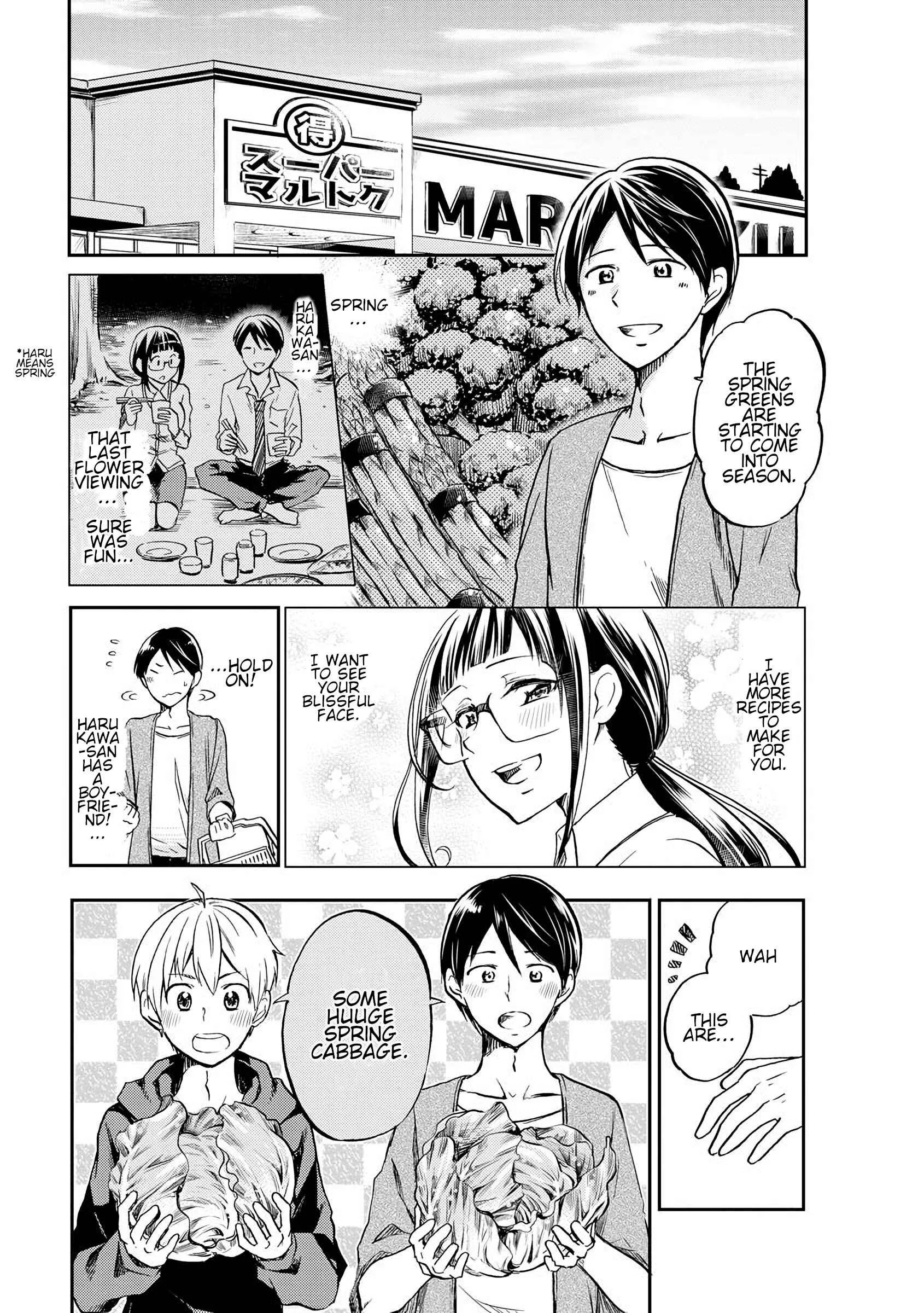 Harukawa-san wa Kyou mo Ueteiru Chapter 5 - Page 2