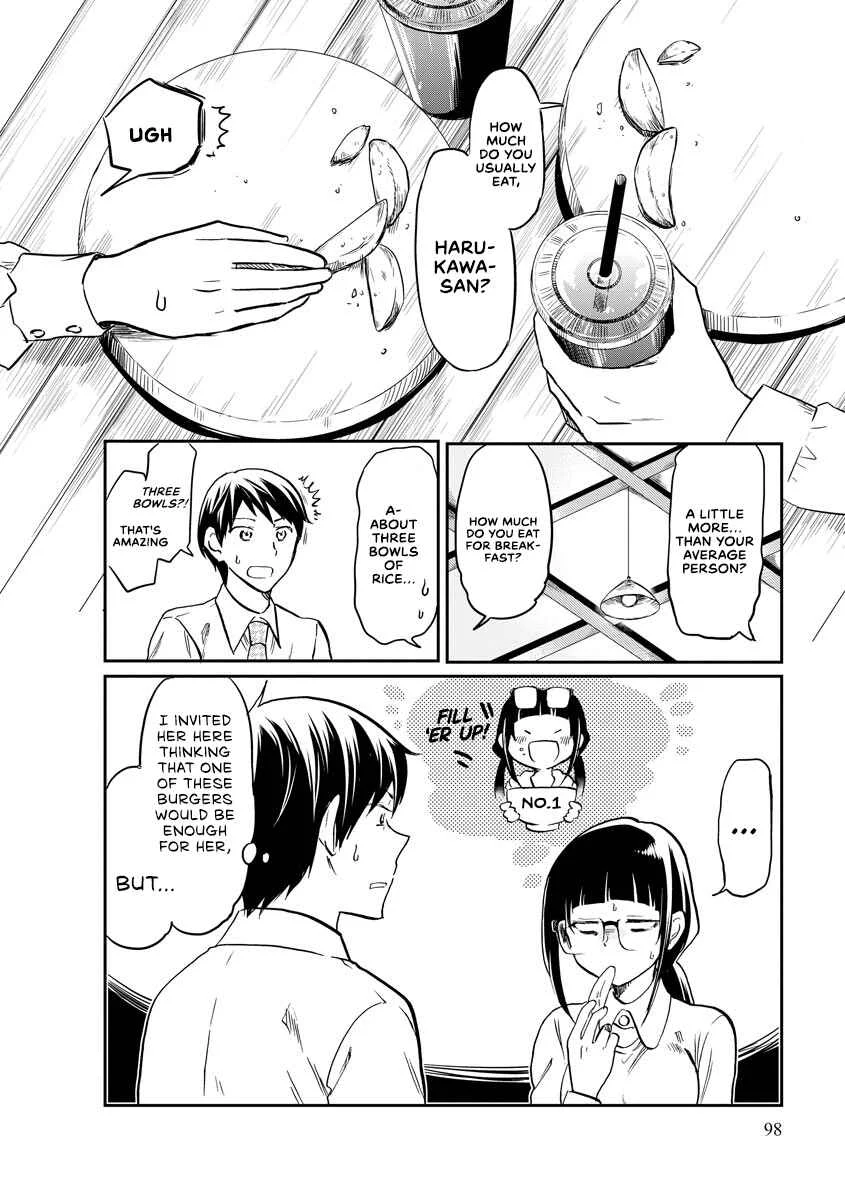 Harukawa-san wa Kyou mo Ueteiru Chapter 9: Big Bang Burger - Page 8