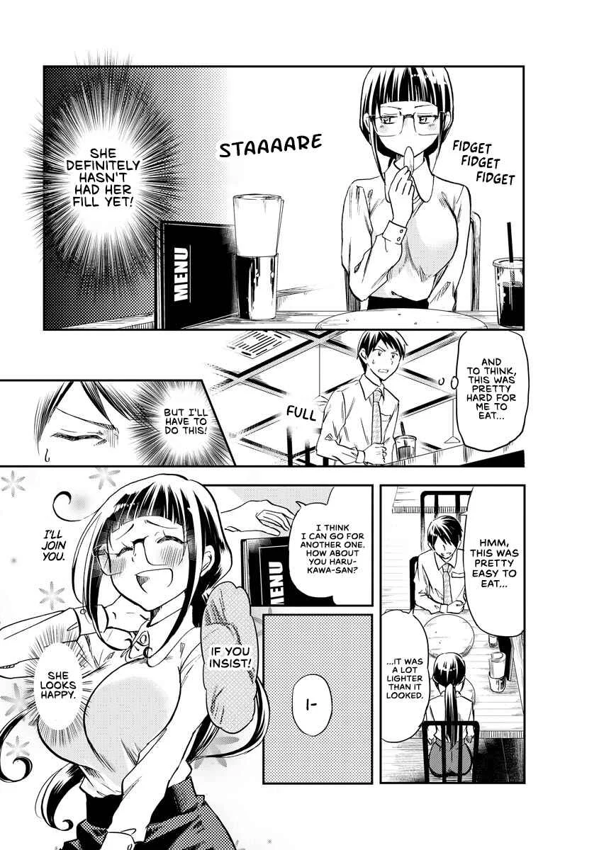 Harukawa-san wa Kyou mo Ueteiru Chapter 9: Big Bang Burger - Page 9