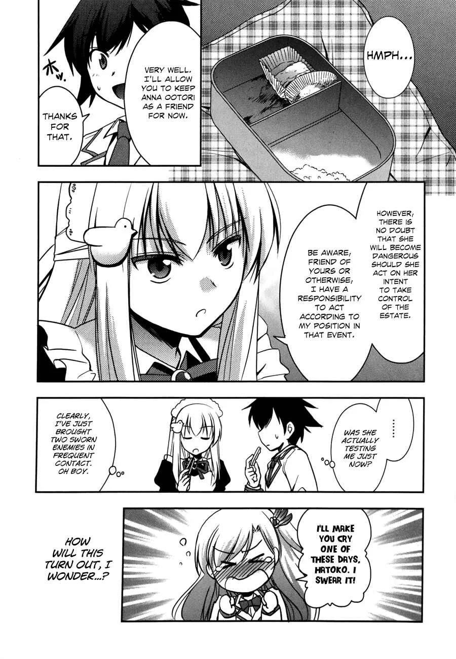 Hatoko-san to Love Comedy Chapter 2: She's My Maid, Little Sister, Childhood Friend, Evil Instructor, and Classmate - Page 28