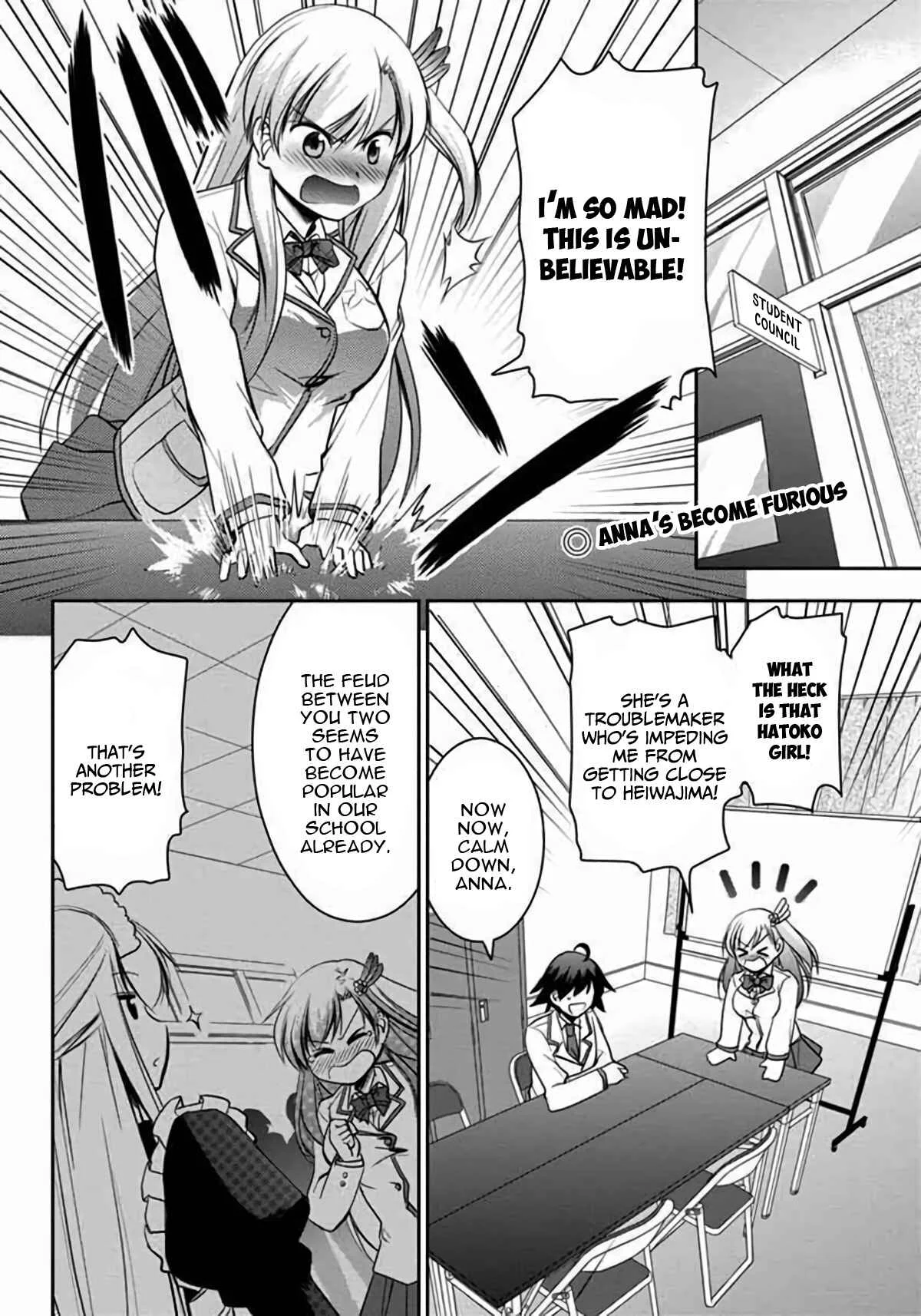 Hatoko-san to Love Comedy Chapter 3: She's my Maid, Little Sister, Childhood Friend, Classmate, and Student Council President - Page 4