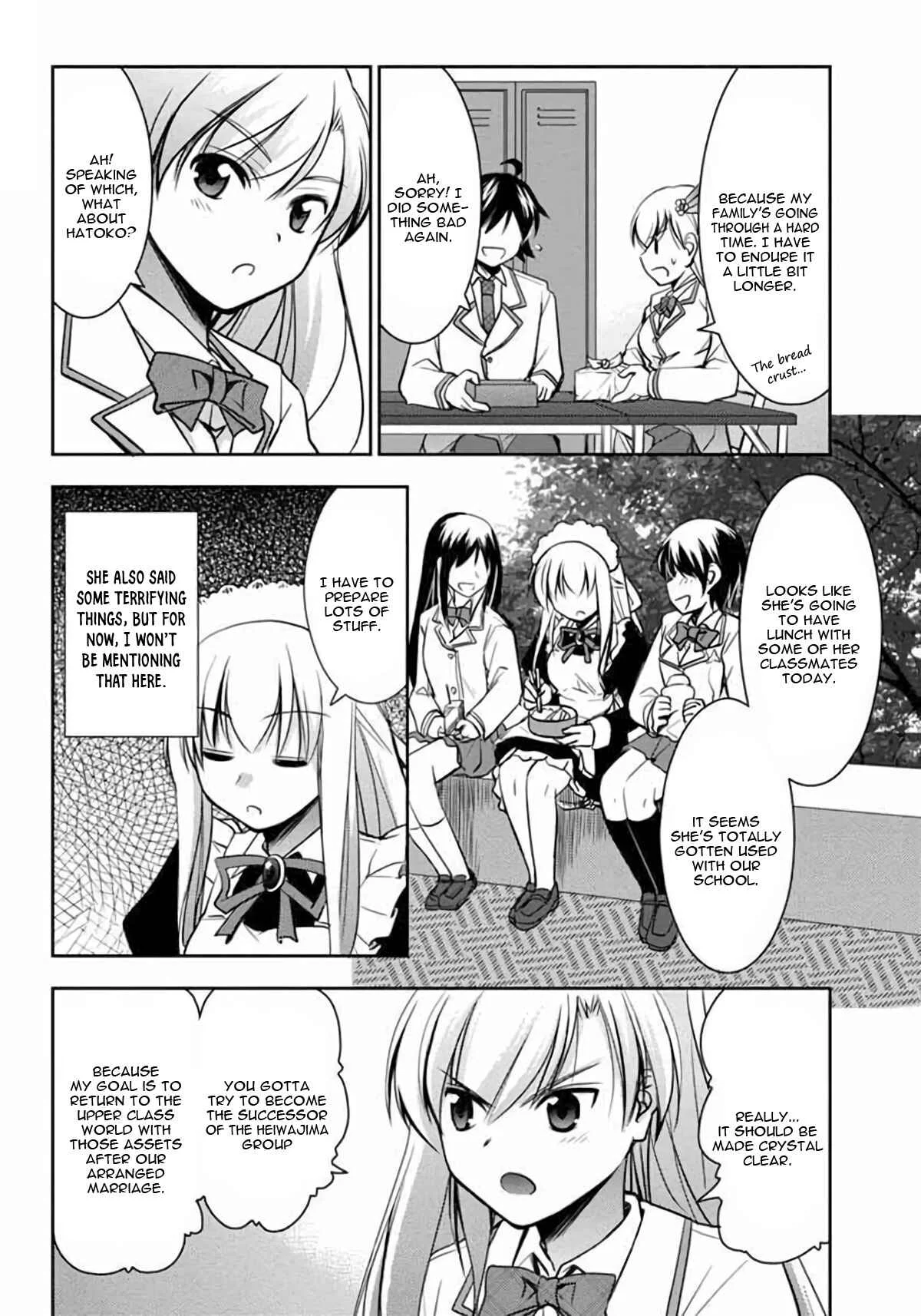 Hatoko-san to Love Comedy Chapter 3: She's my Maid, Little Sister, Childhood Friend, Classmate, and Student Council President - Page 6