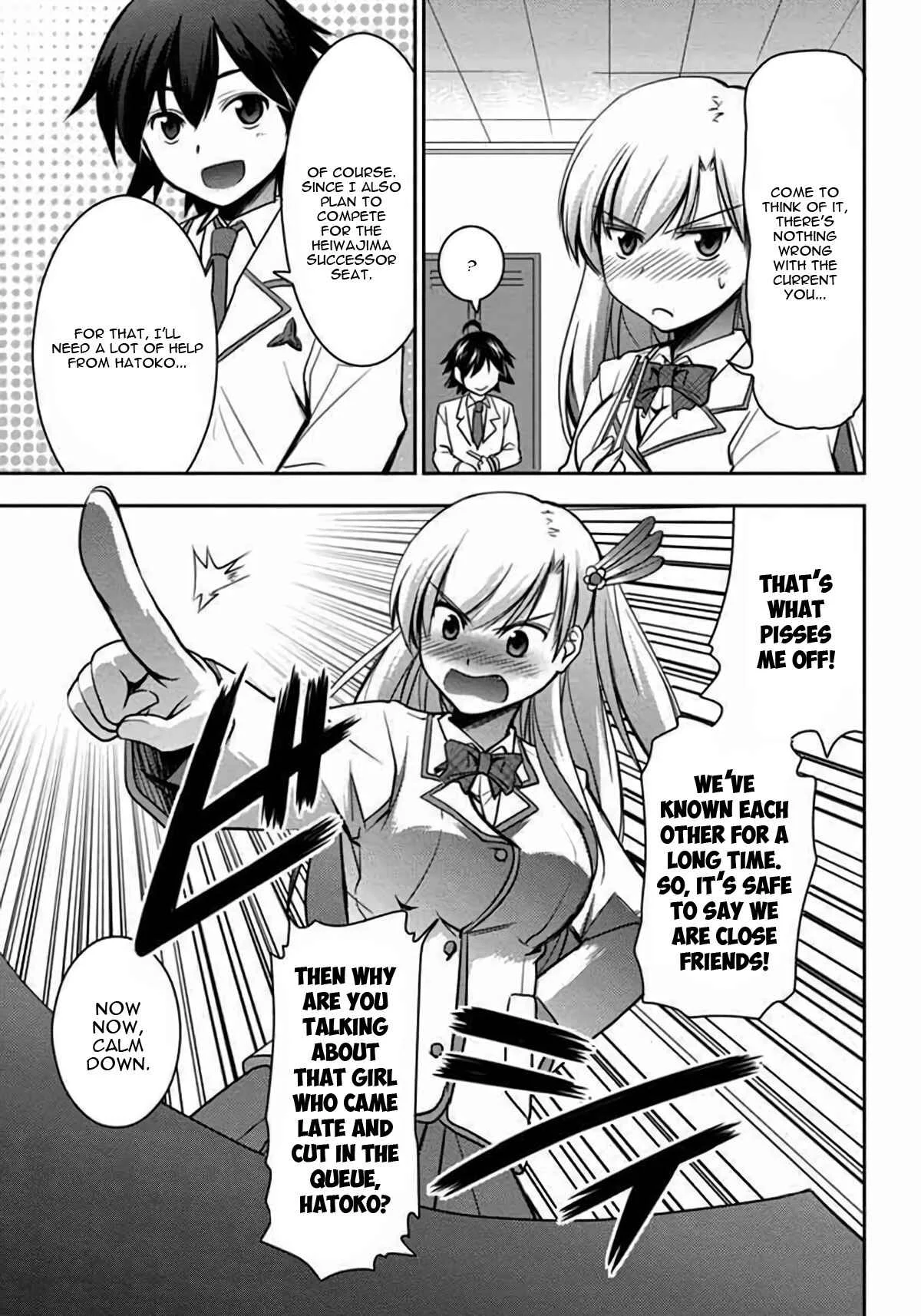 Hatoko-san to Love Comedy Chapter 3: She's my Maid, Little Sister, Childhood Friend, Classmate, and Student Council President - Page 7