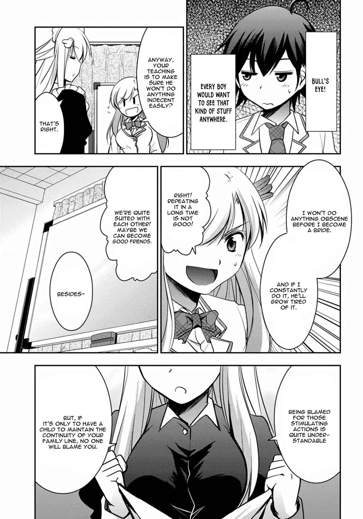 Hatoko-san to Love Comedy Chapter 3: She's my Maid, Little Sister, Childhood Friend, Classmate, and Student Council President - Page 11