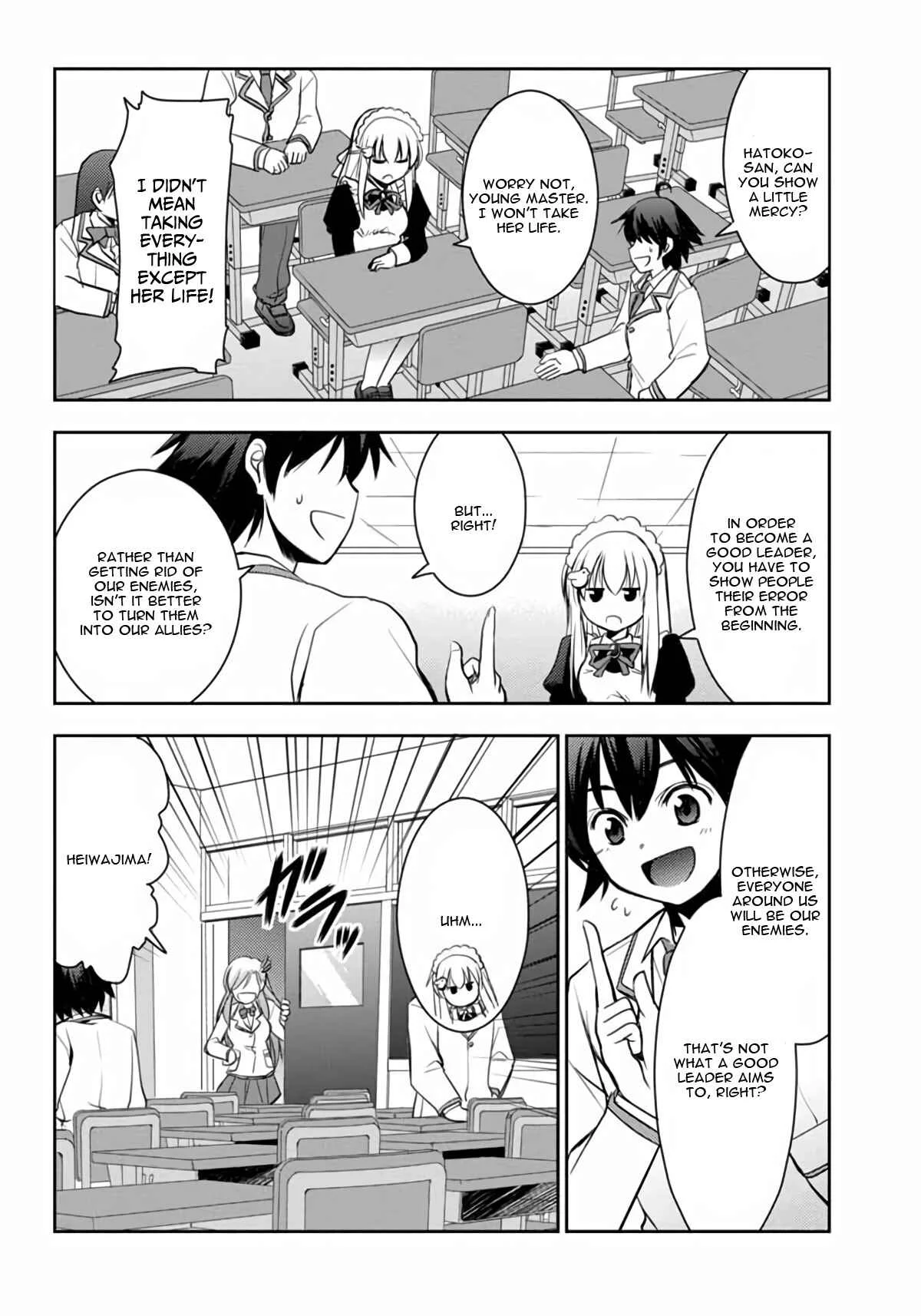 Hatoko-san to Love Comedy Chapter 3: She's my Maid, Little Sister, Childhood Friend, Classmate, and Student Council President - Page 14
