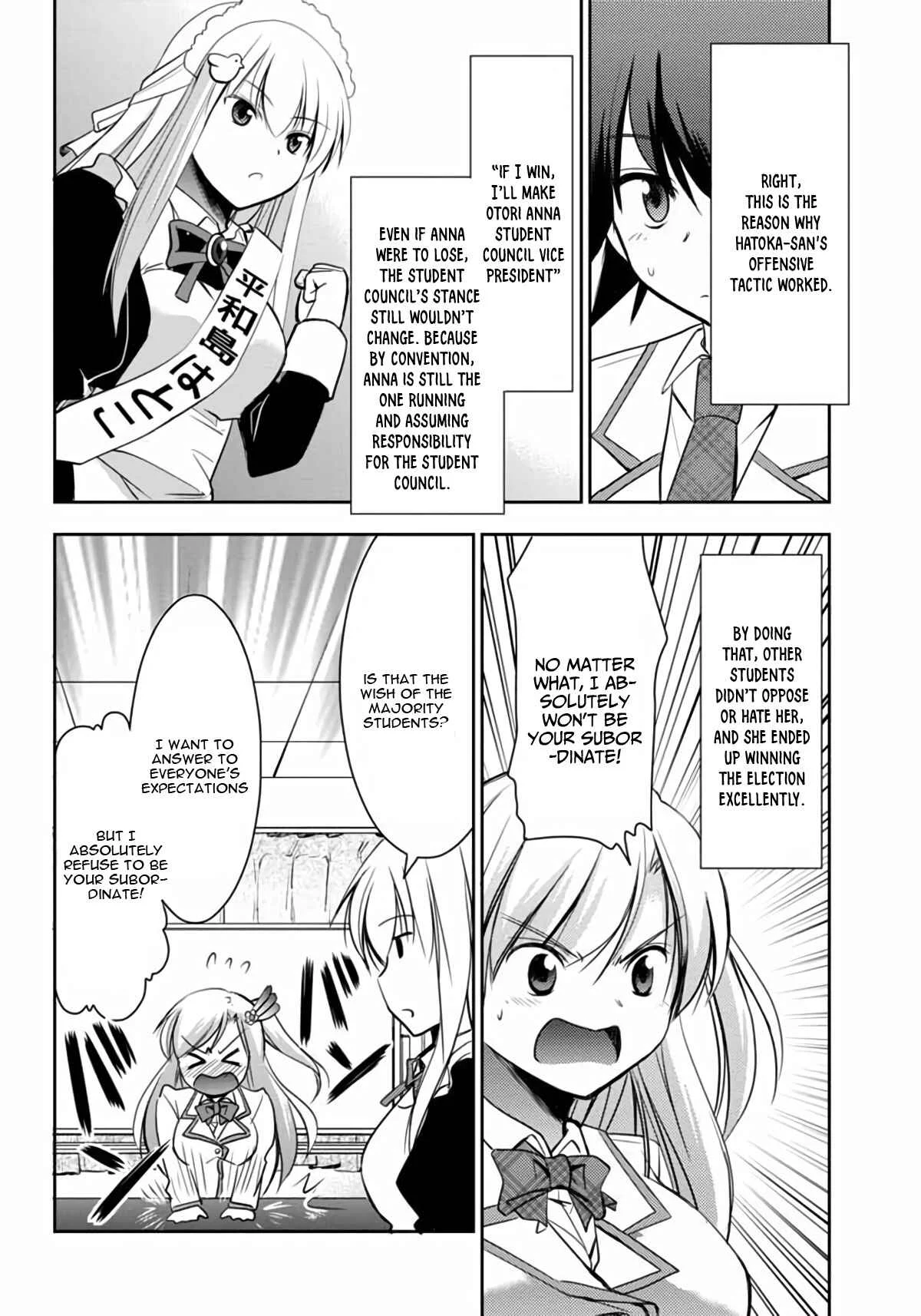 Hatoko-san to Love Comedy Chapter 3: She's my Maid, Little Sister, Childhood Friend, Classmate, and Student Council President - Page 21
