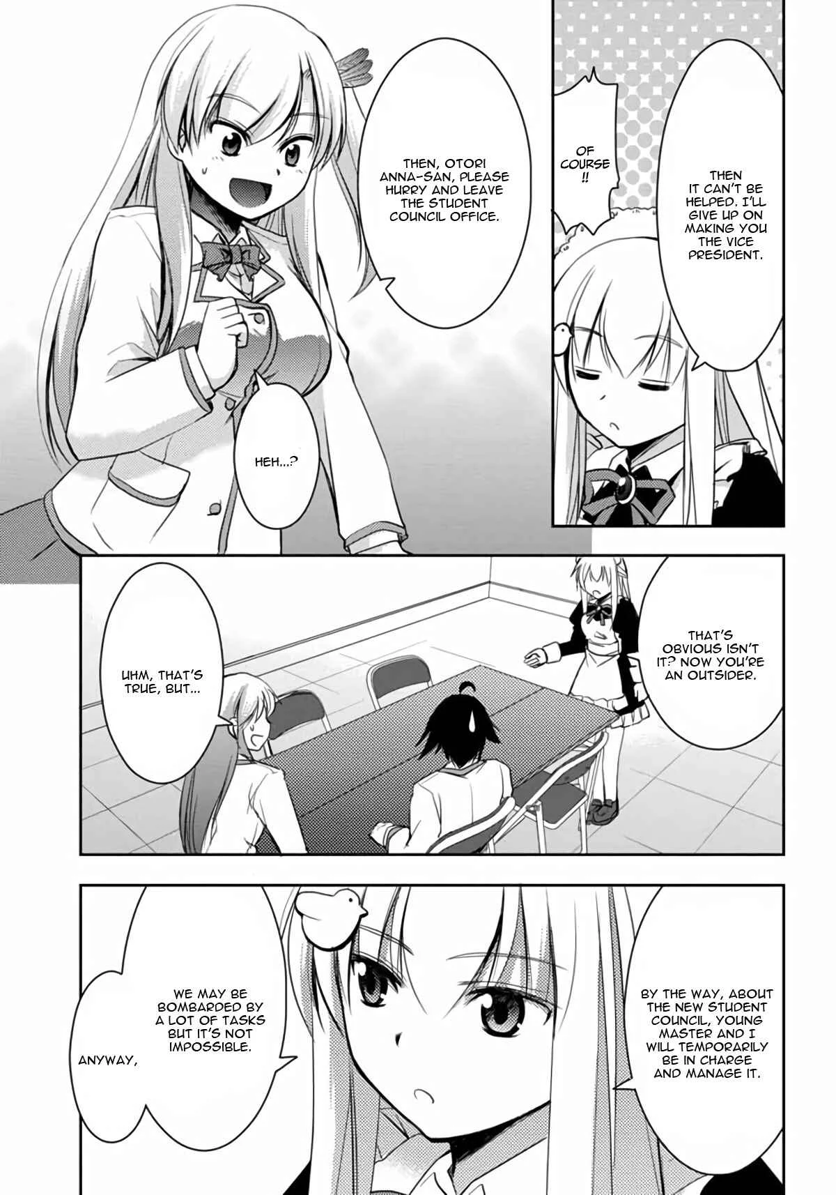 Hatoko-san to Love Comedy Chapter 3: She's my Maid, Little Sister, Childhood Friend, Classmate, and Student Council President - Page 22