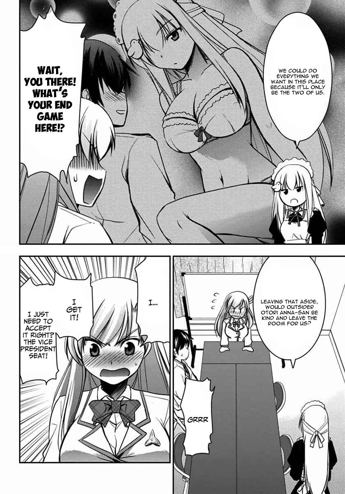 Hatoko-san to Love Comedy Chapter 3: She's my Maid, Little Sister, Childhood Friend, Classmate, and Student Council President - Page 23