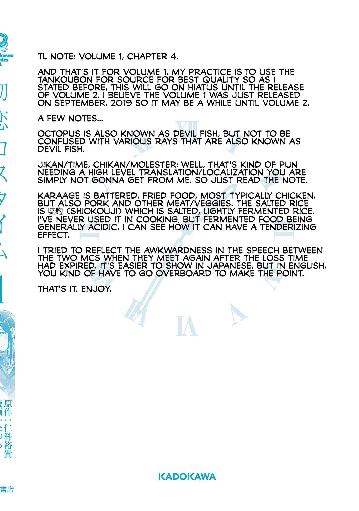 Hatsukoi Losstime Chapter 4: Watch Out for the Time Thief, Part 3 - Page 35