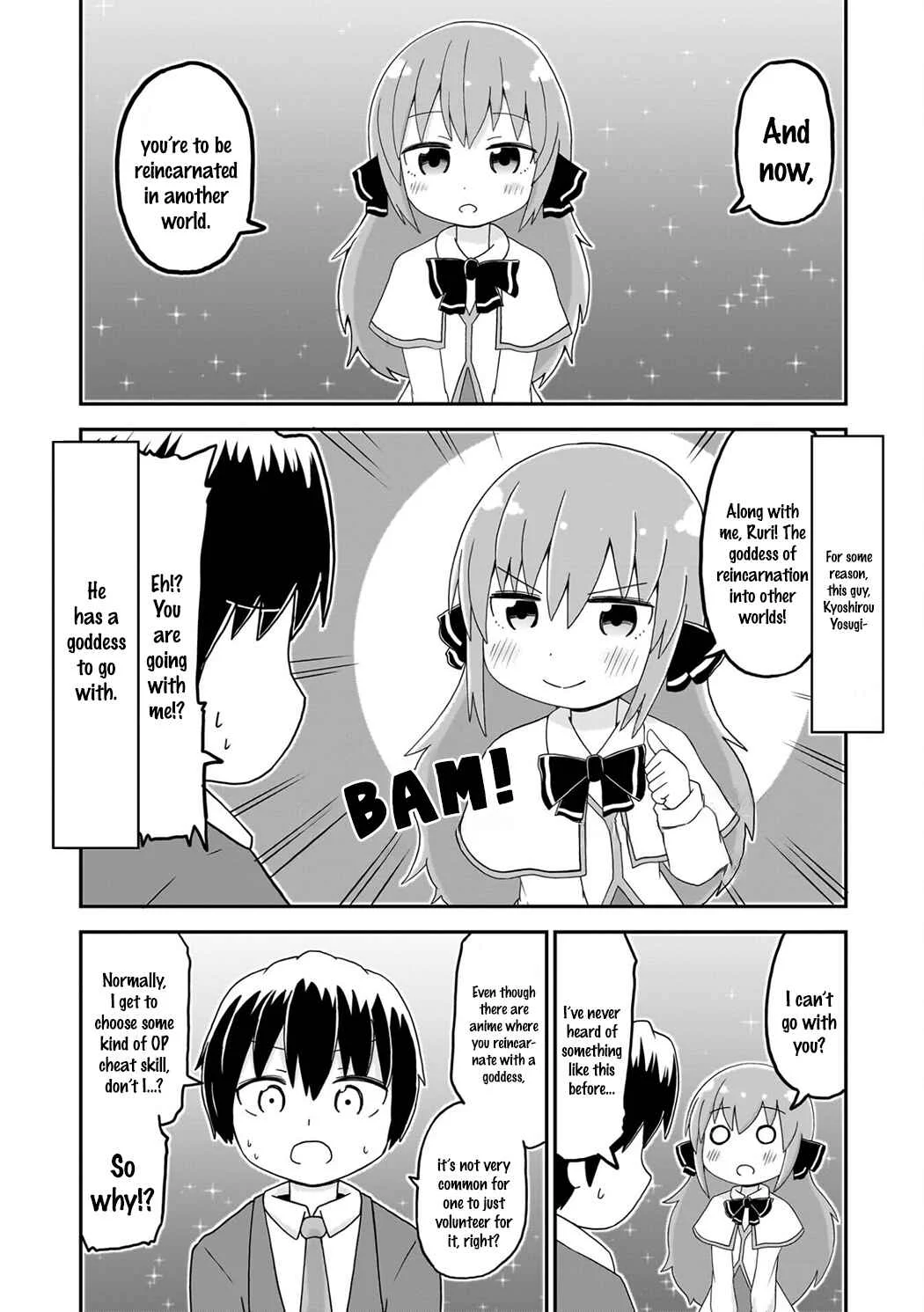 Hatsukoi Tensei Near-Death Goddess Chapter 1: First Love Reincarnation - Page 5