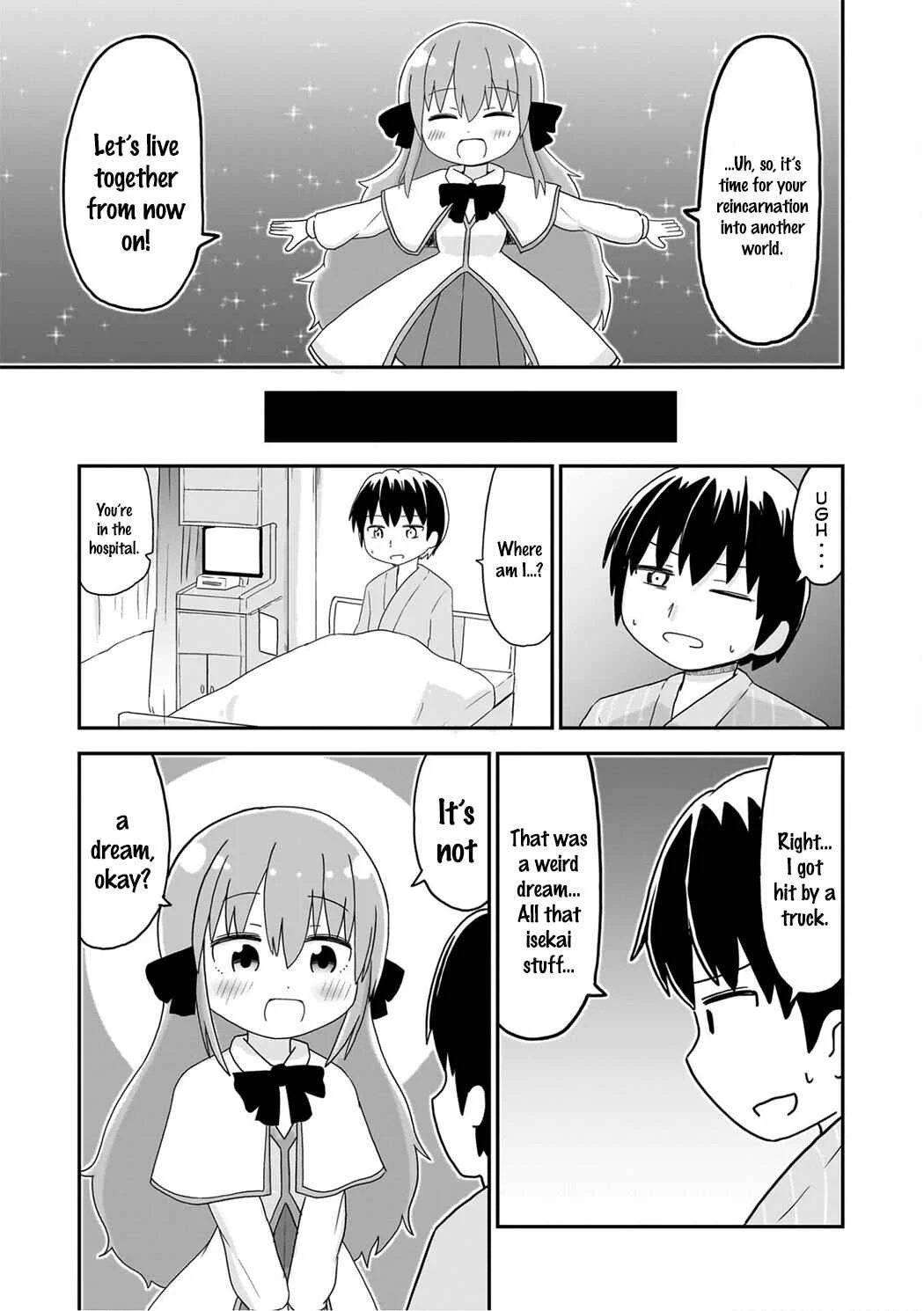 Hatsukoi Tensei Near-Death Goddess Chapter 1: First Love Reincarnation - Page 8