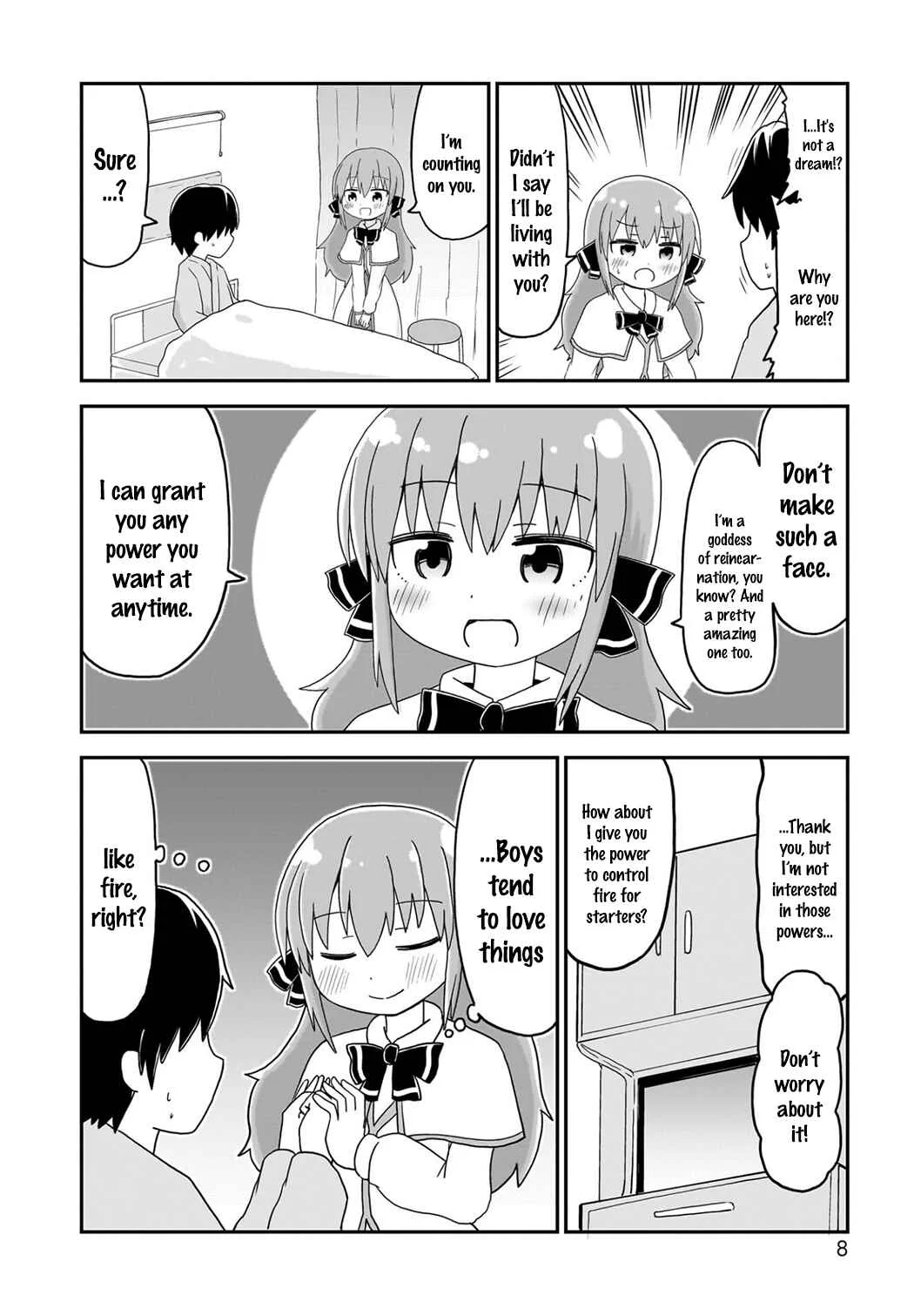 Hatsukoi Tensei Near-Death Goddess Chapter 1: First Love Reincarnation - Page 9