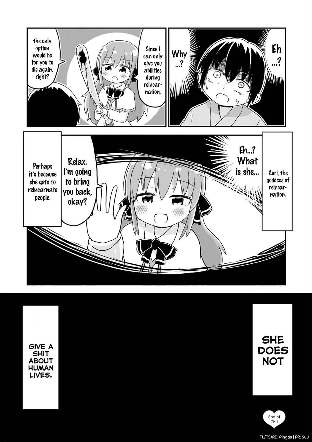 Hatsukoi Tensei Near-Death Goddess Chapter 1: First Love Reincarnation - Page 11