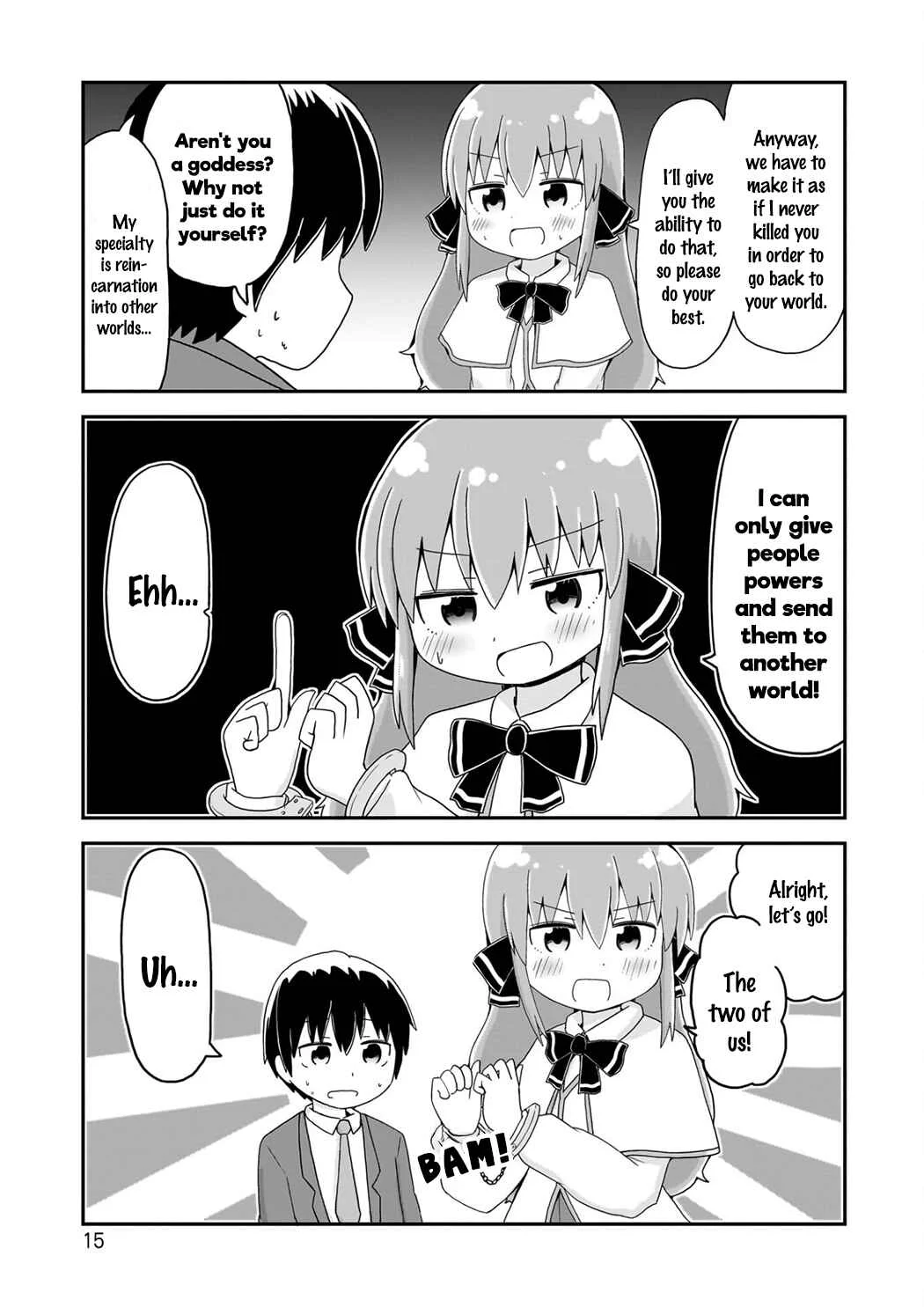 Hatsukoi Tensei Near-Death Goddess Chapter 2: Incident Concealment - Page 5