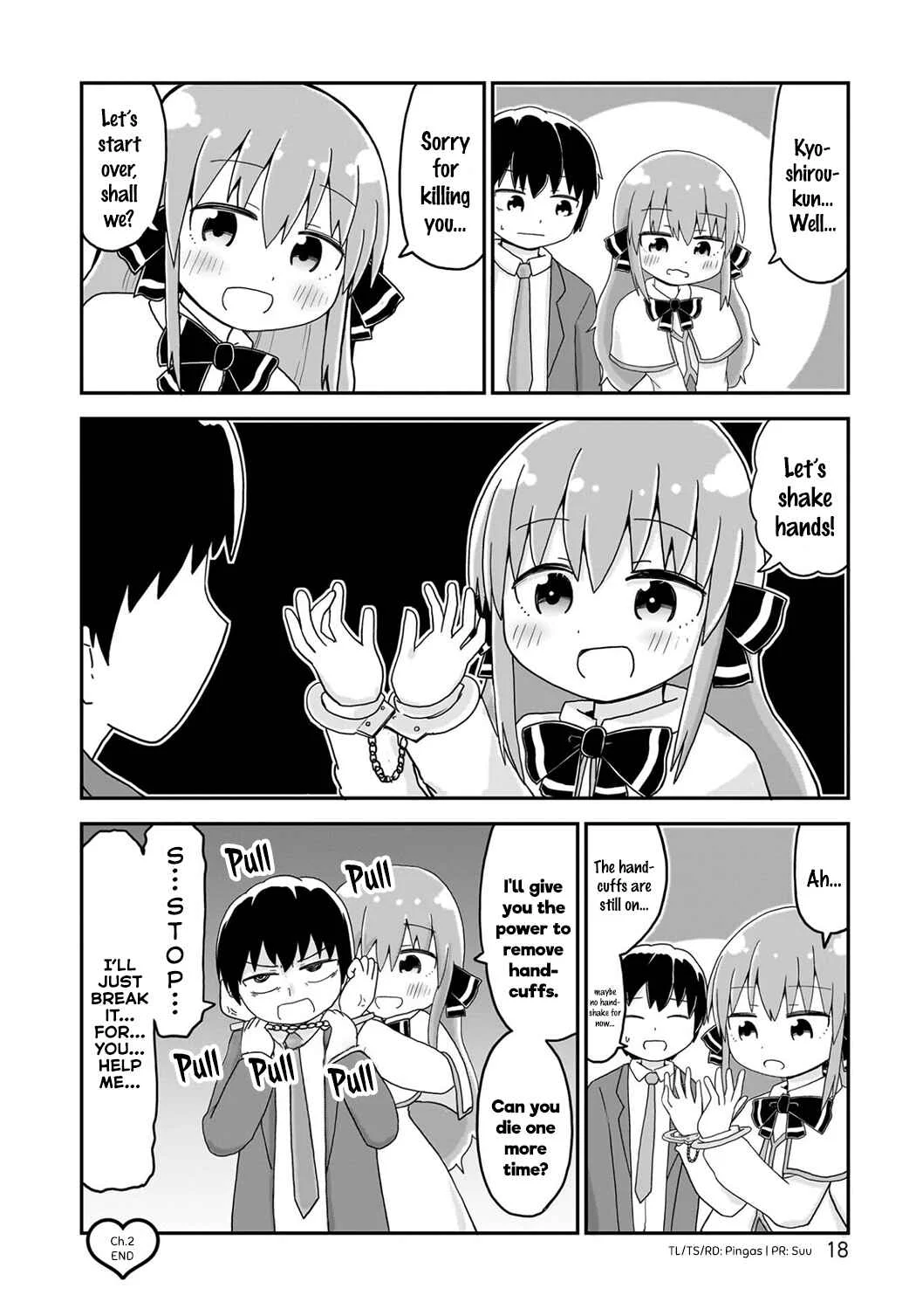 Hatsukoi Tensei Near-Death Goddess Chapter 2: Incident Concealment - Page 8