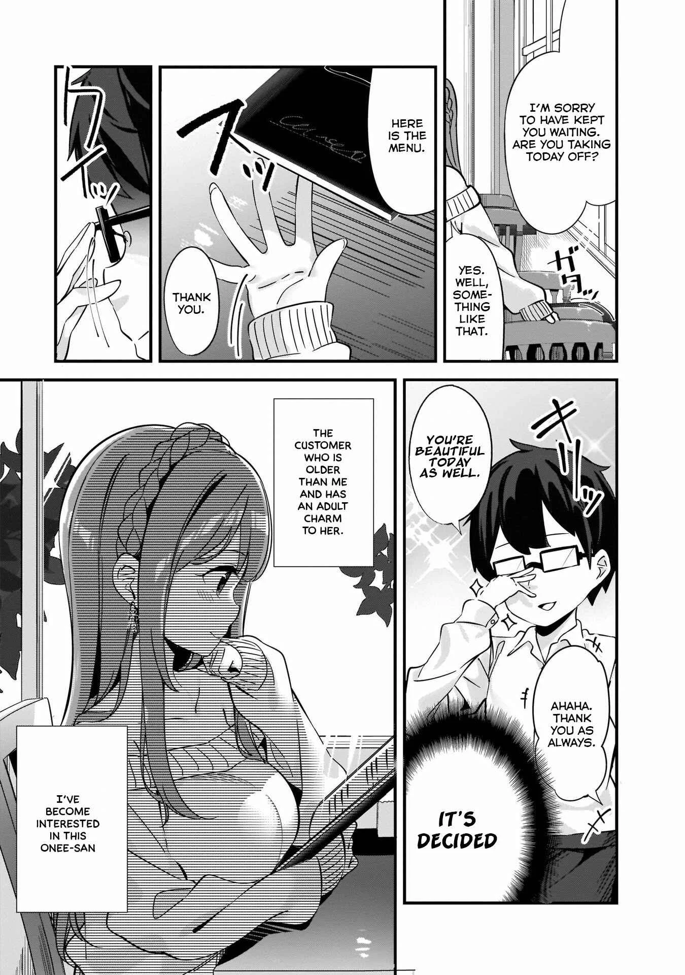 Hayasegawa-kun to Megami na Onee-san Chapter 1 - Page 7