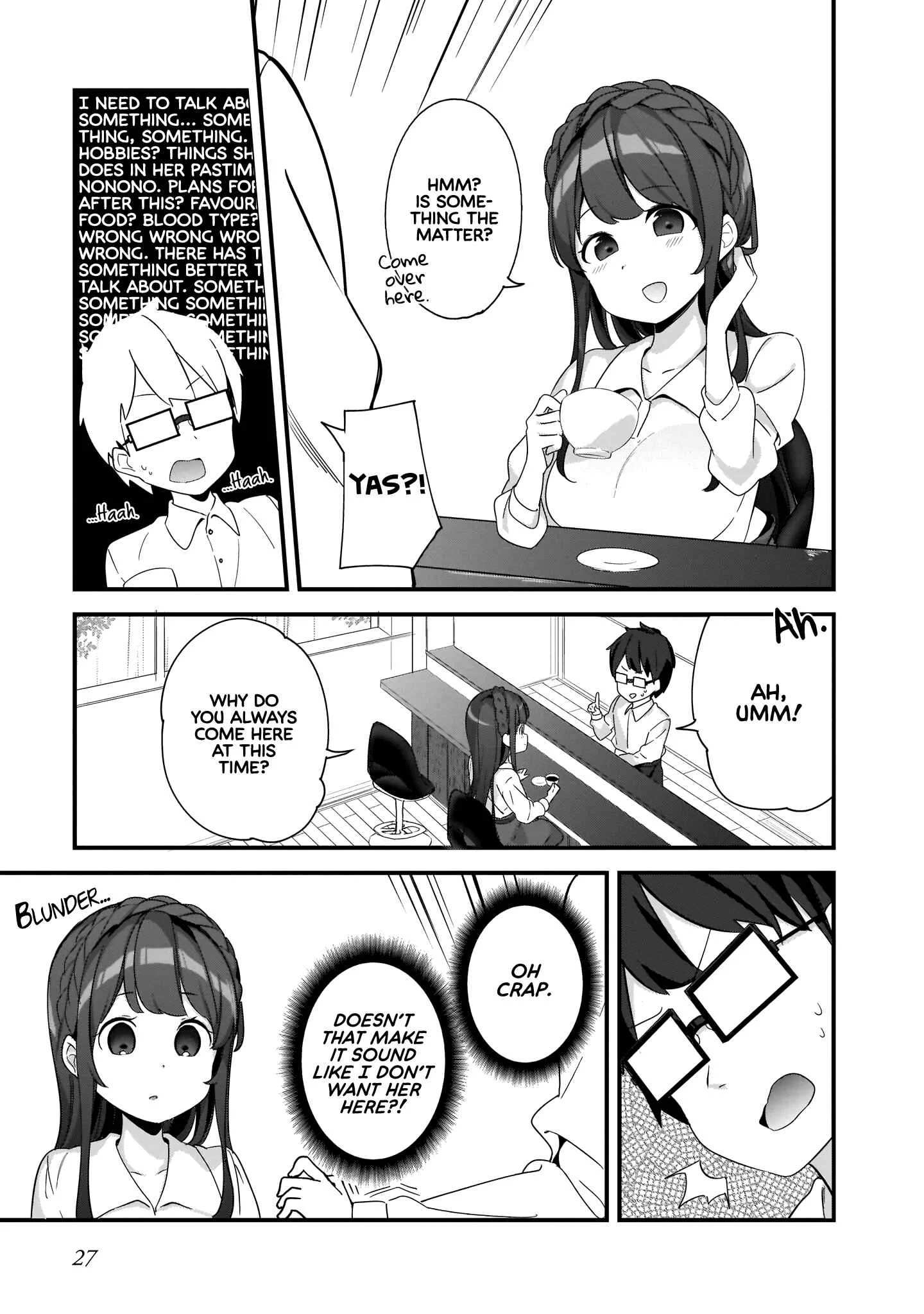 Hayasegawa-kun to Megami na Onee-san Chapter 2: Work Quiz - Page 7