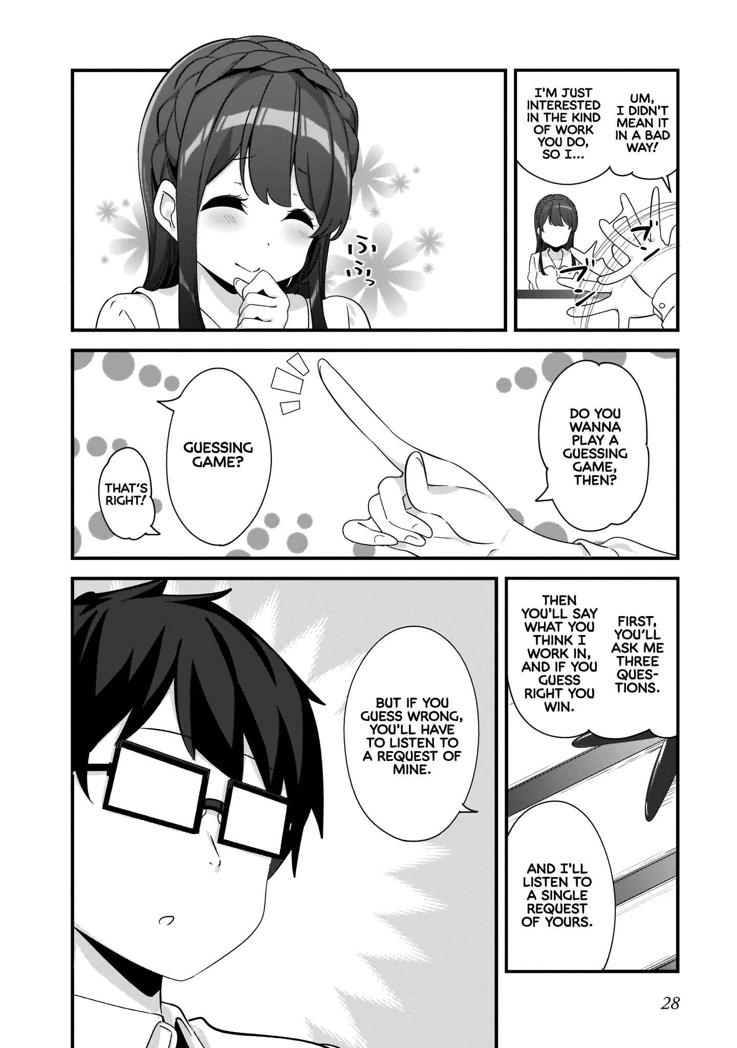 Hayasegawa-kun to Megami na Onee-san Chapter 2: Work Quiz - Page 8