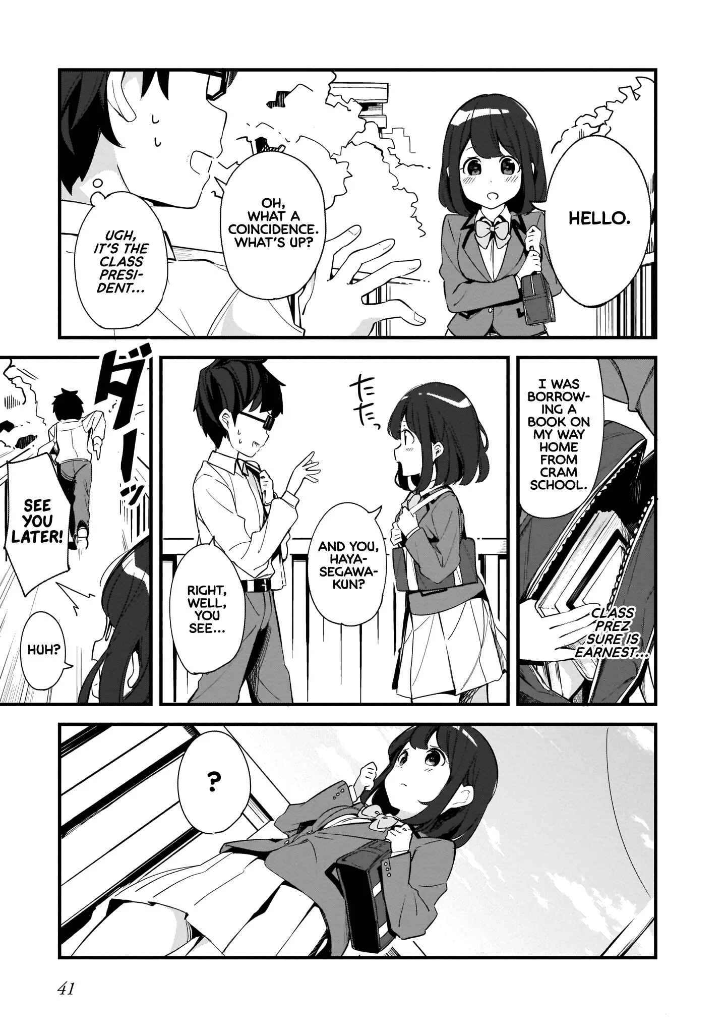 Hayasegawa-kun to Megami na Onee-san Chapter 3: Regulatory Mistake - Page 3