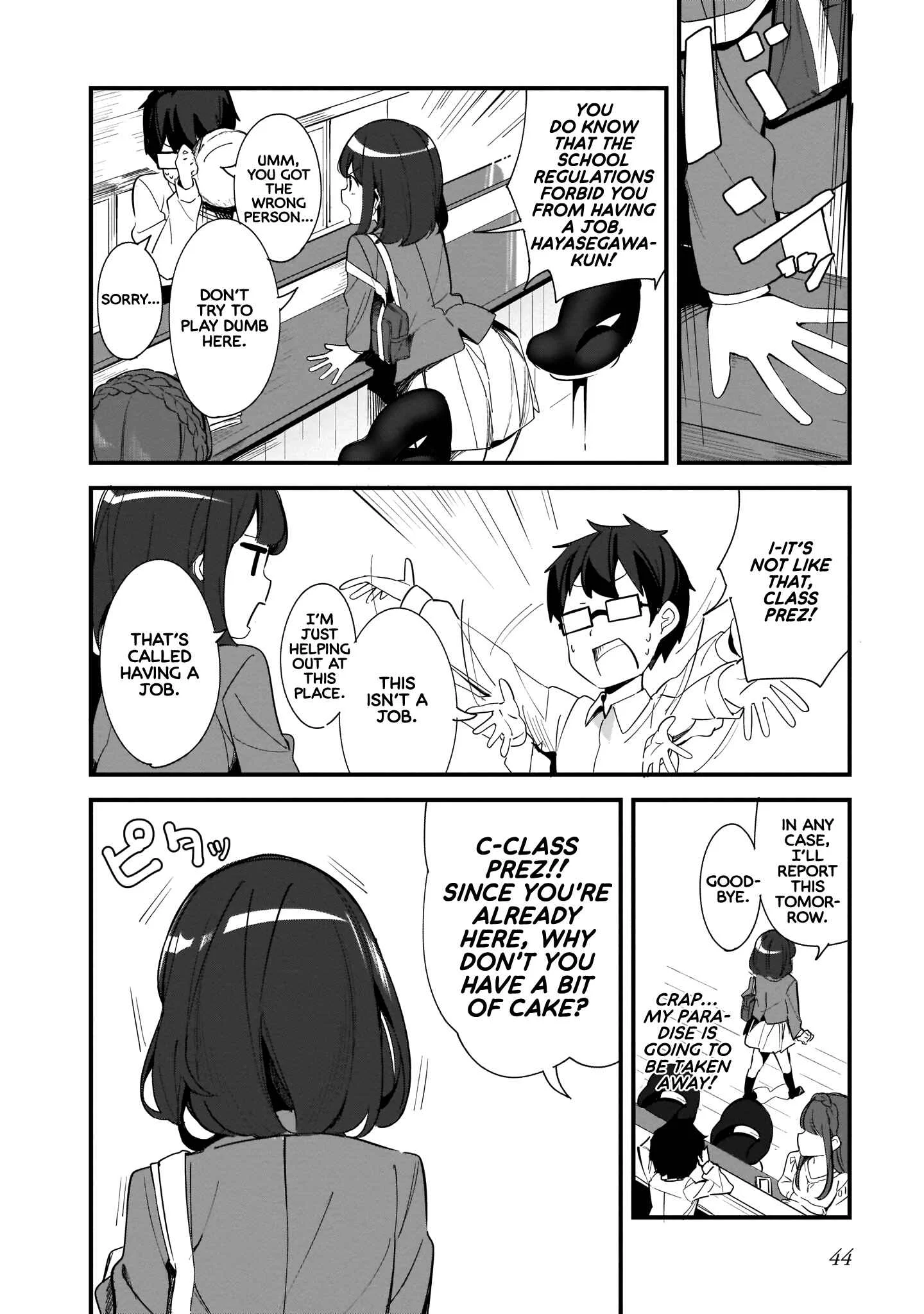 Hayasegawa-kun to Megami na Onee-san Chapter 3: Regulatory Mistake - Page 6
