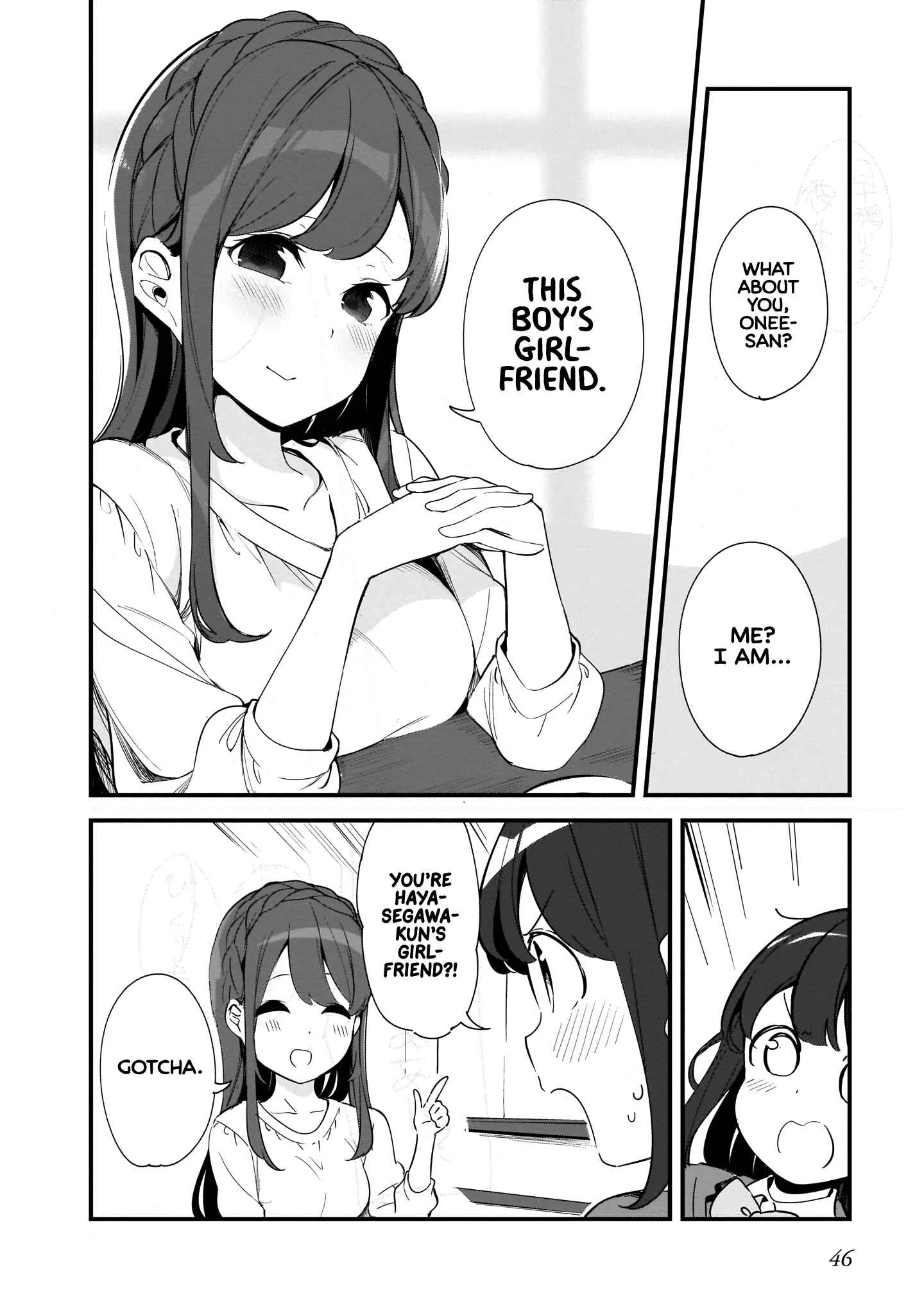 Hayasegawa-kun to Megami na Onee-san Chapter 3: Regulatory Mistake - Page 8
