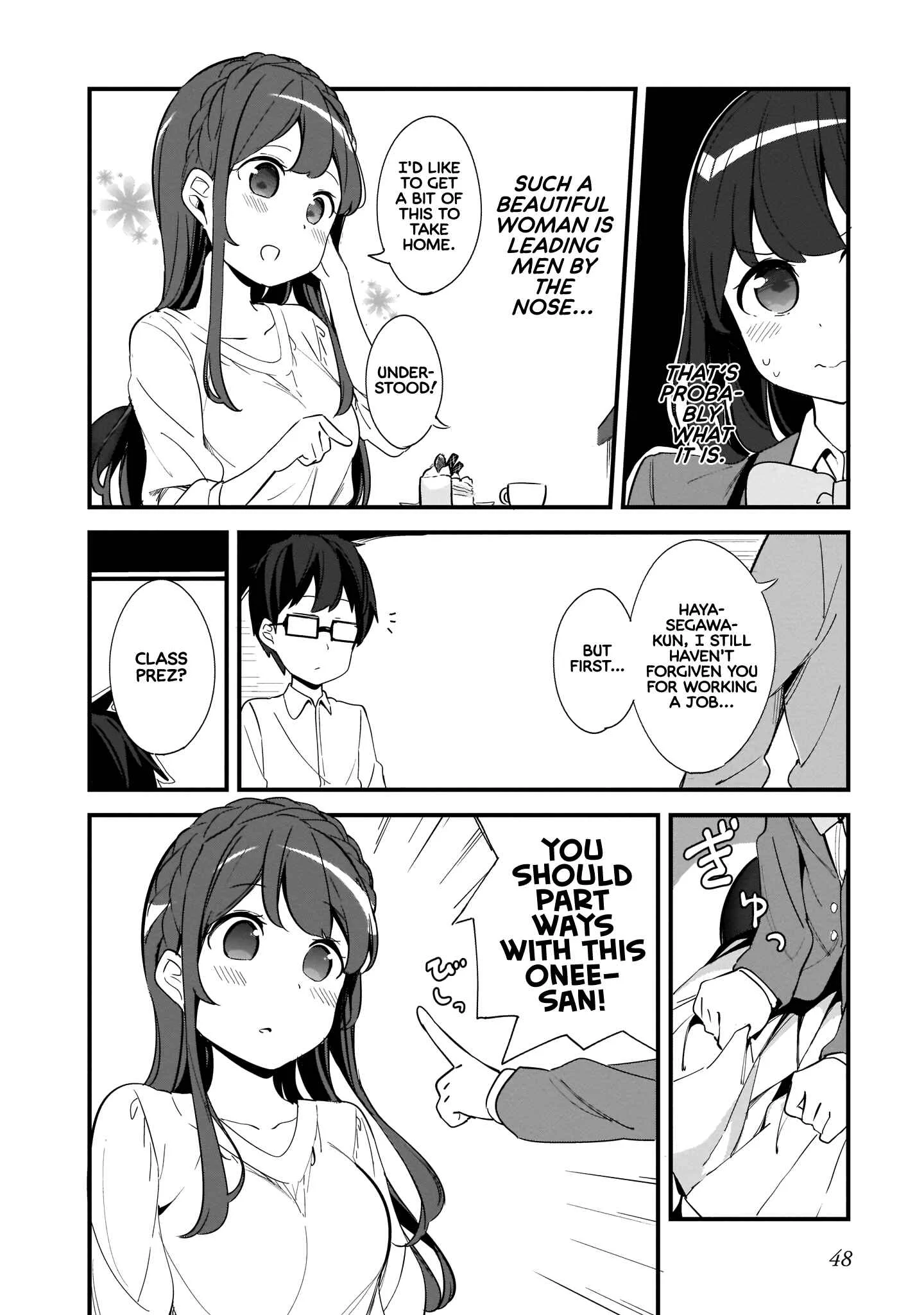 Hayasegawa-kun to Megami na Onee-san Chapter 3: Regulatory Mistake - Page 10
