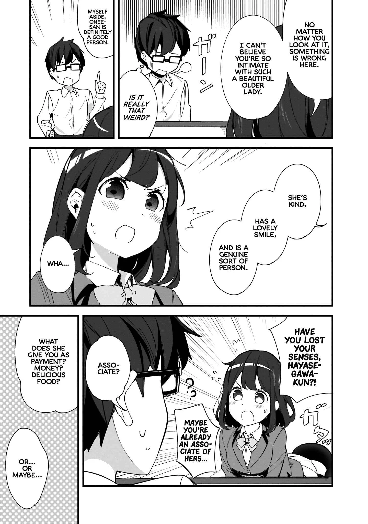 Hayasegawa-kun to Megami na Onee-san Chapter 3: Regulatory Mistake - Page 11