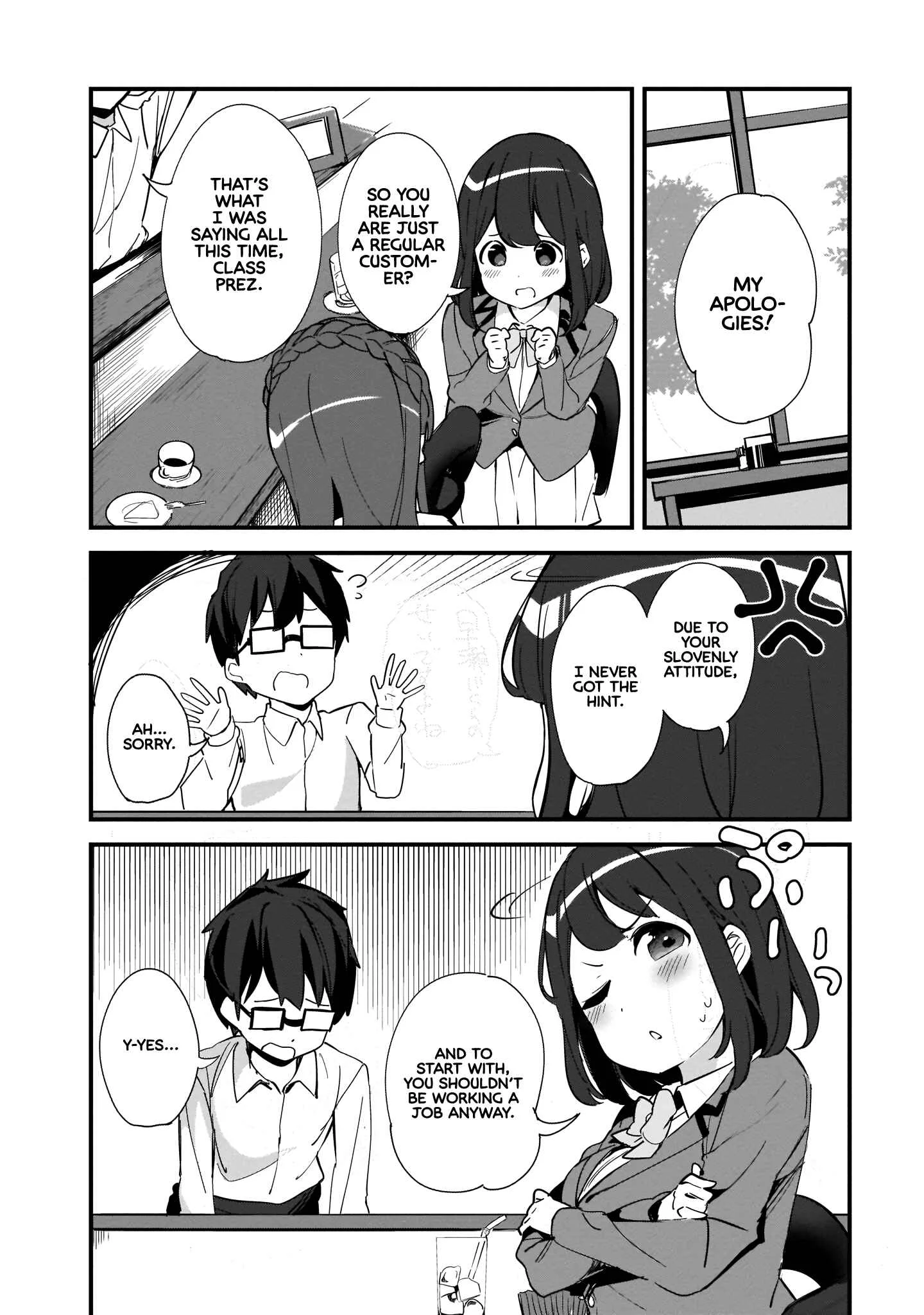Hayasegawa-kun to Megami na Onee-san Chapter 3: Regulatory Mistake - Page 14
