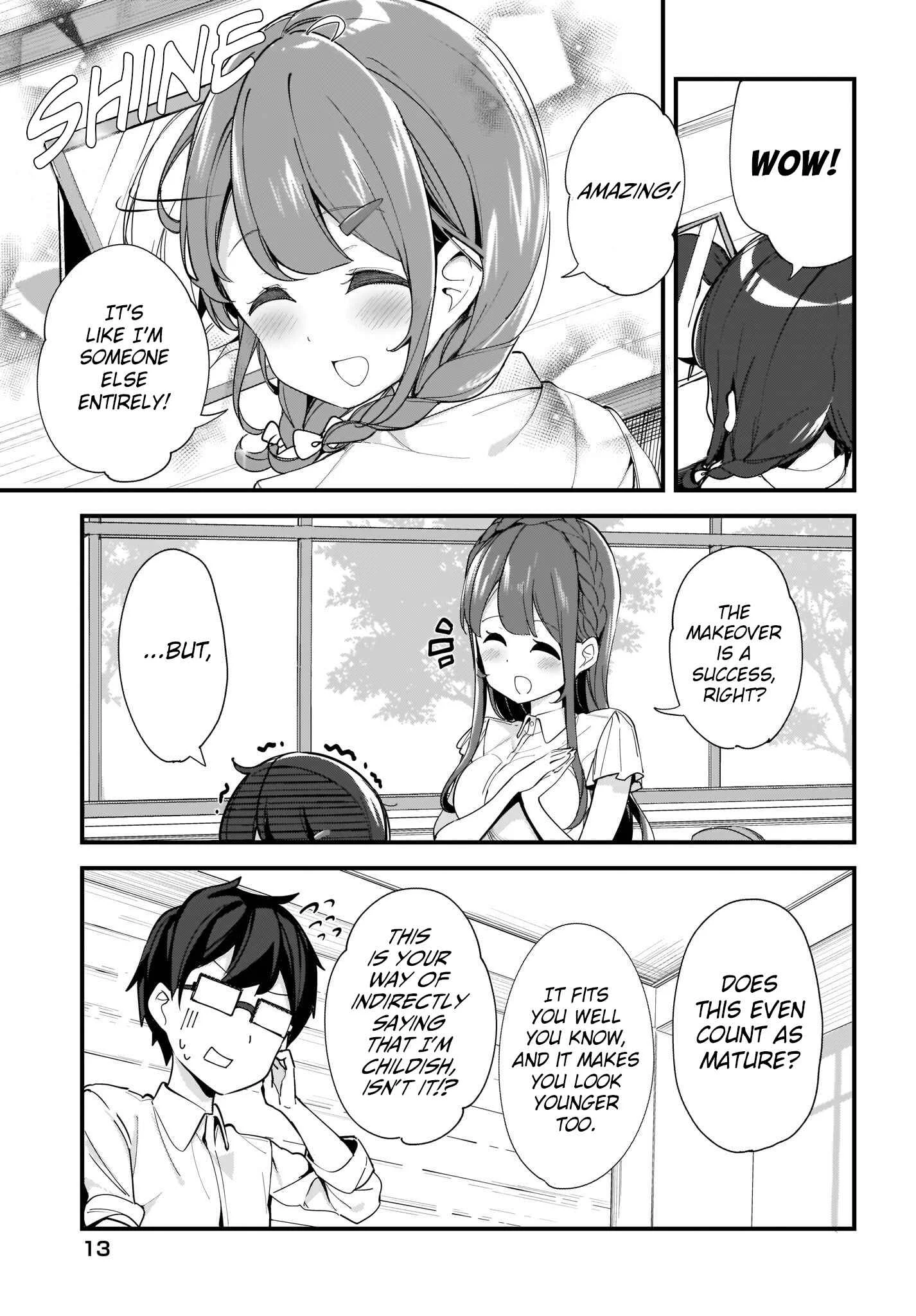 Hayasegawa-kun to Megami na Onee-san Chapter 4 - Page 9