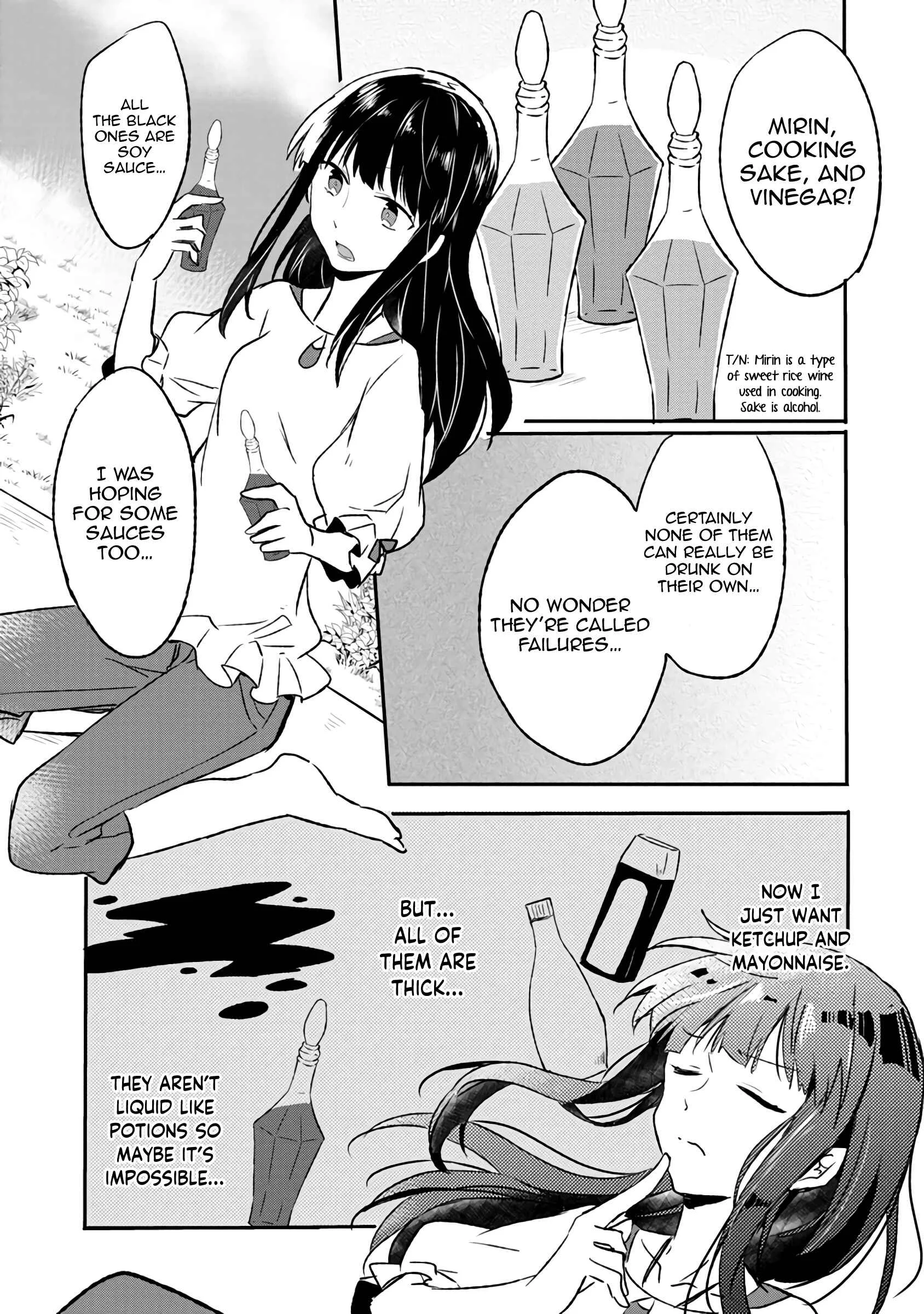Hazure Potion ga Shouyu datta no de Ryouri suru koto ni shimashita Chapter 3 - Page 13