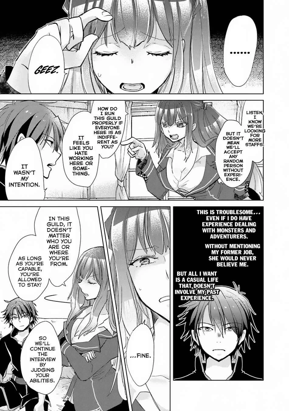 Hazure Skill "Kage ga Usui" o Motsu Guild Shokuin ga, Jitsu wa Densetsu no Ansatsusha Chapter 1.2 - Page 14